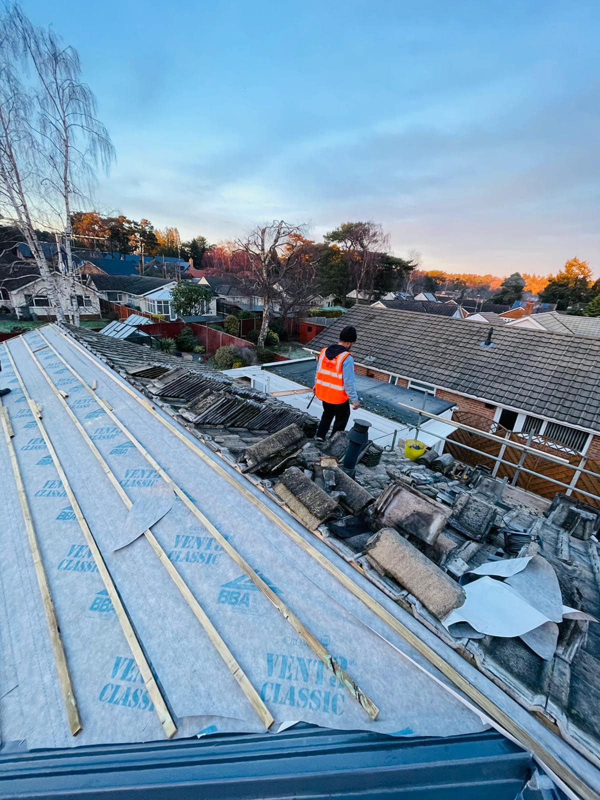 Gutter installation in Chelsea