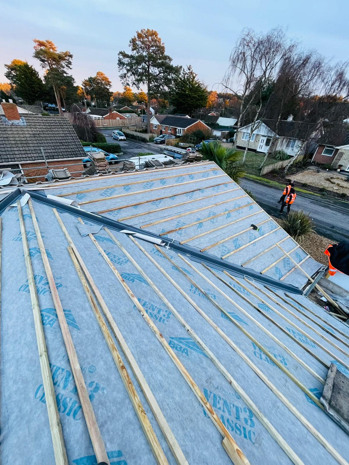 Zinc roofing in Shoreditch