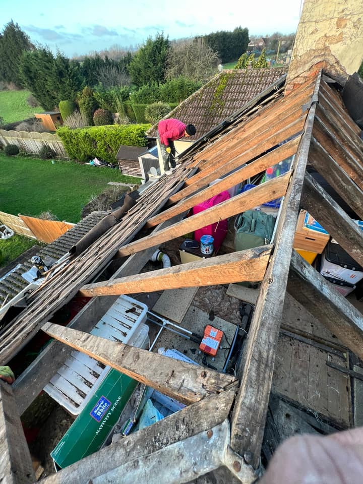 Slate roof restoration in Greenwich