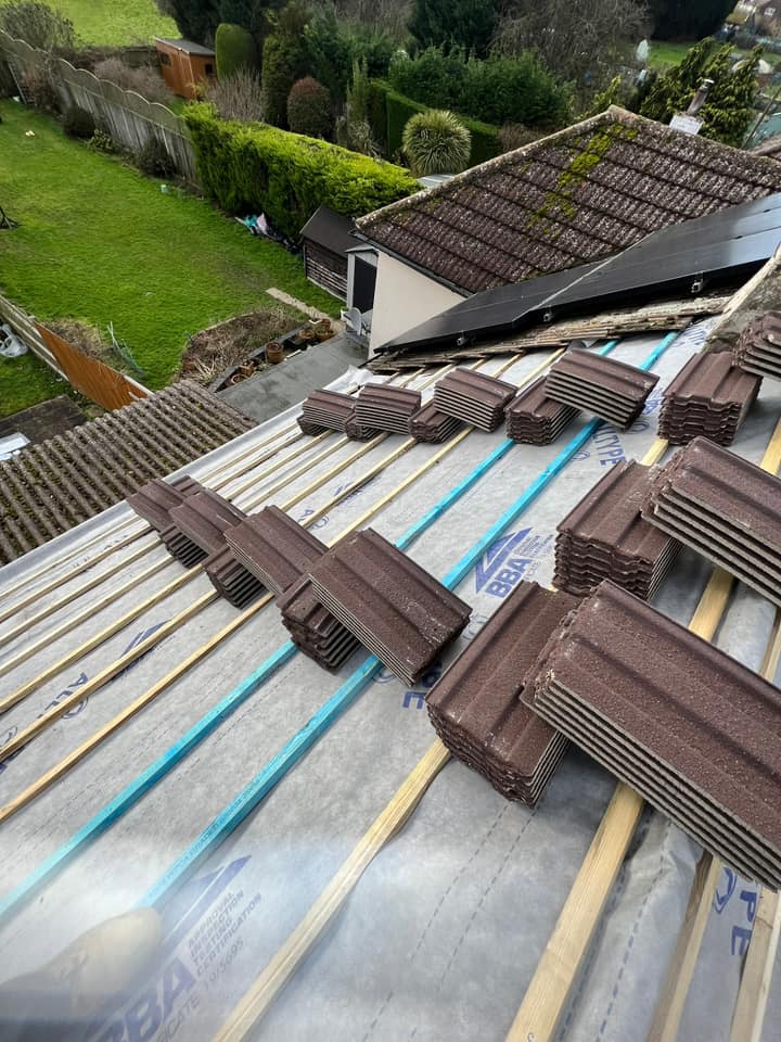 EPDM rubber roof in Stratford
