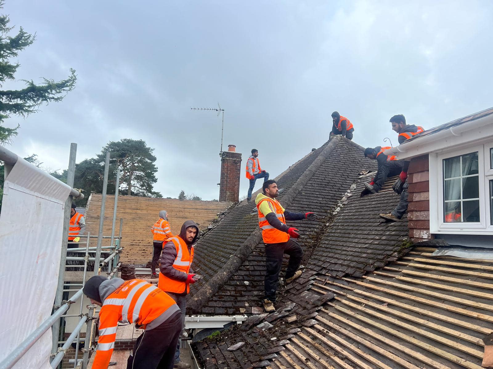Chimney repointing in Islington