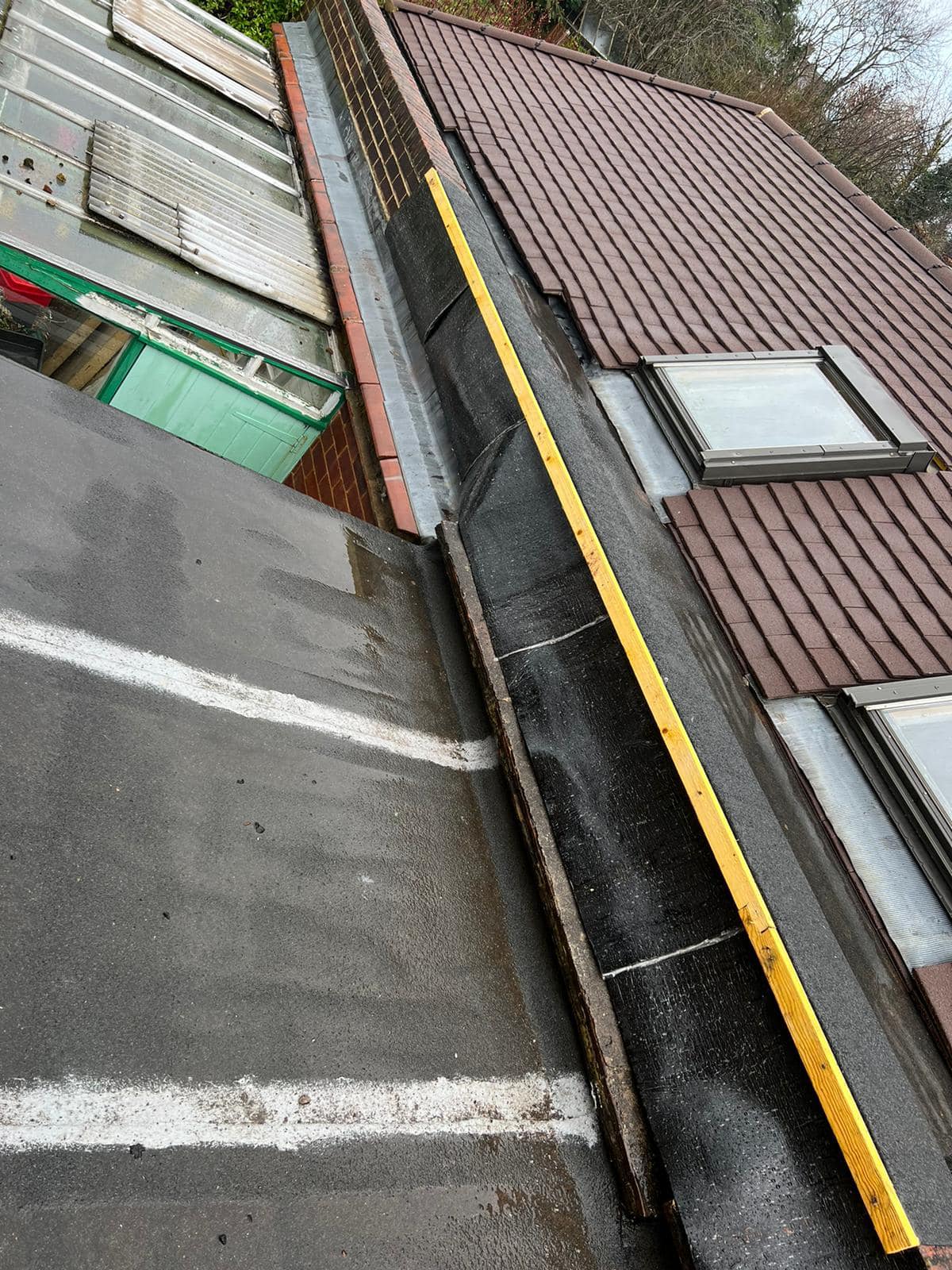 Flat roof coating in Brixton