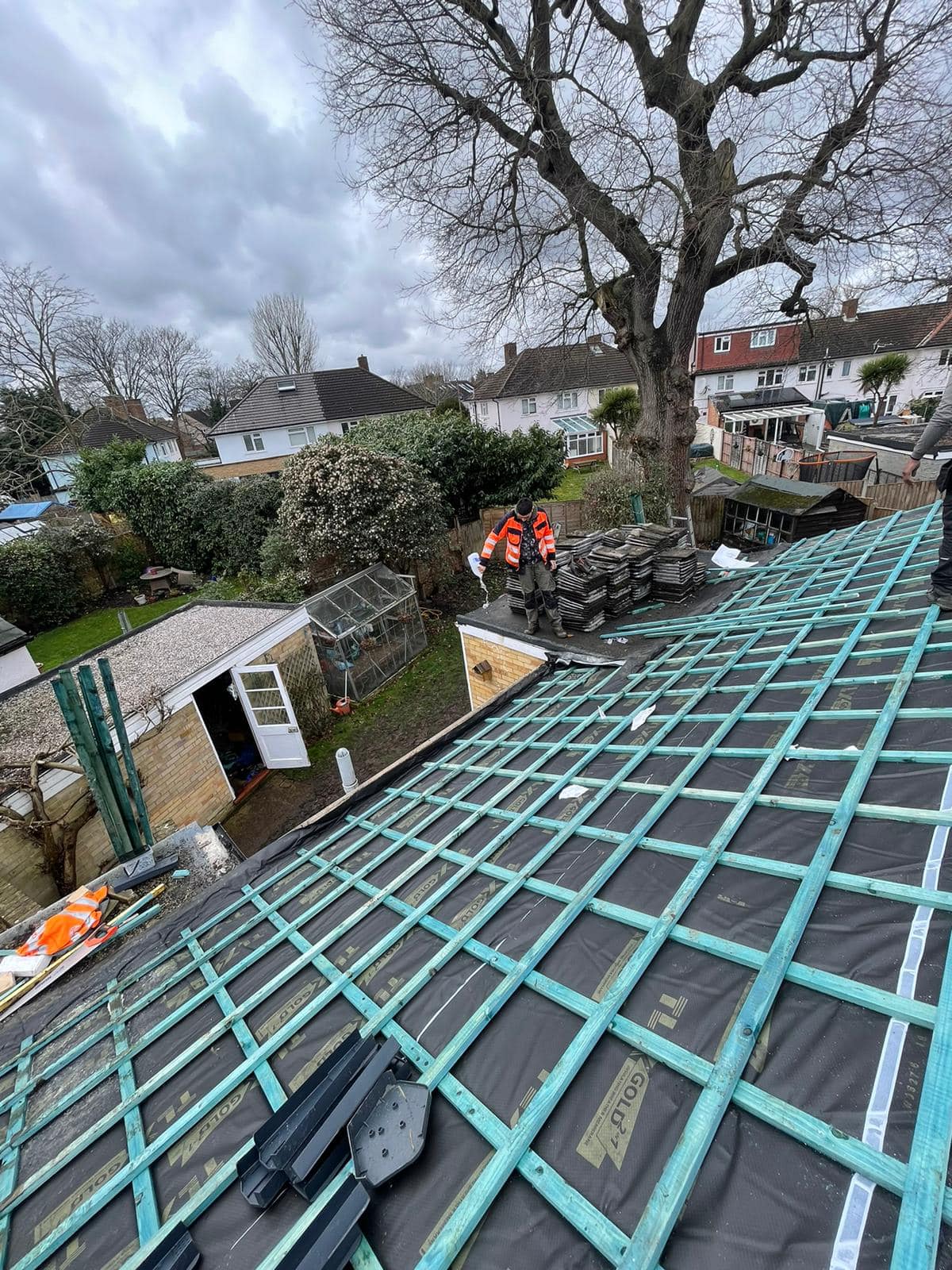 Roof waterproofing in Clapham