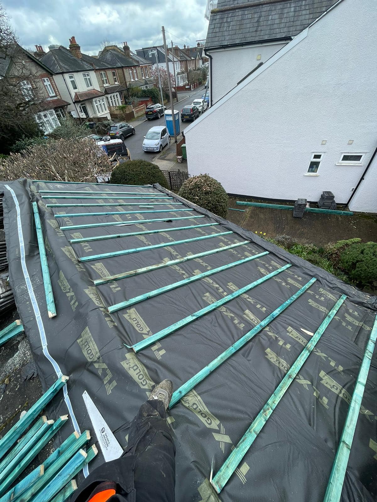 Velux window installation in Hampstead