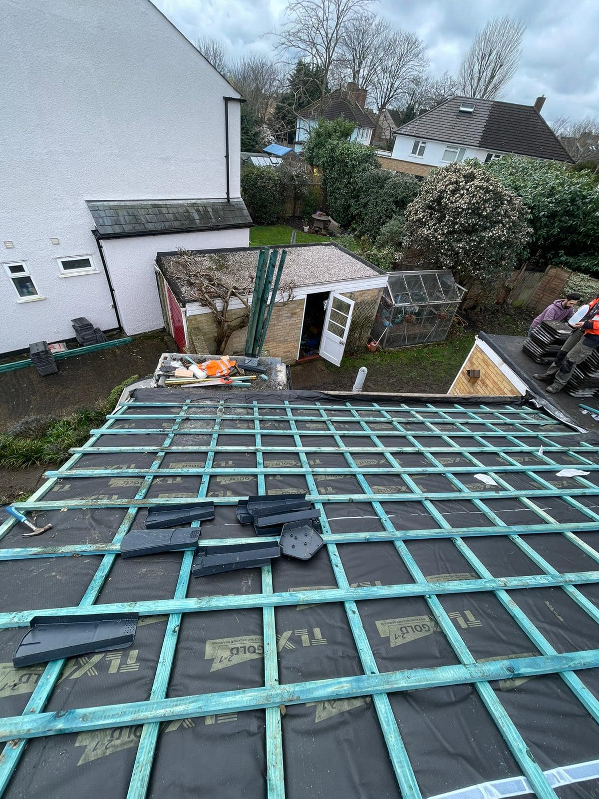 Roof repair completed in Bermondsey, South London