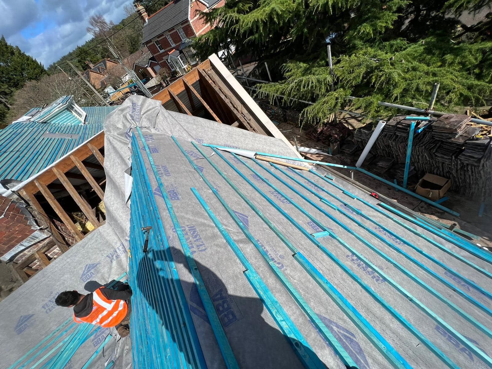 Zinc roofing in Shoreditch