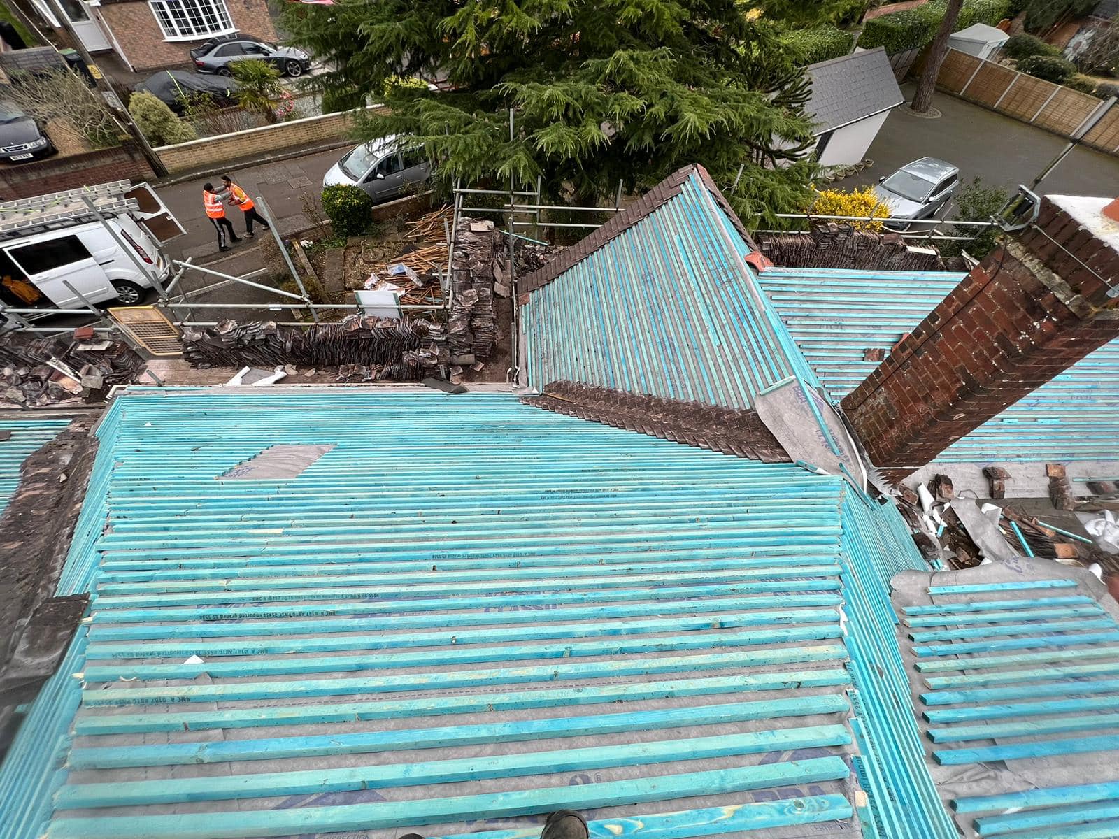 Flat roof replacement in Croydon