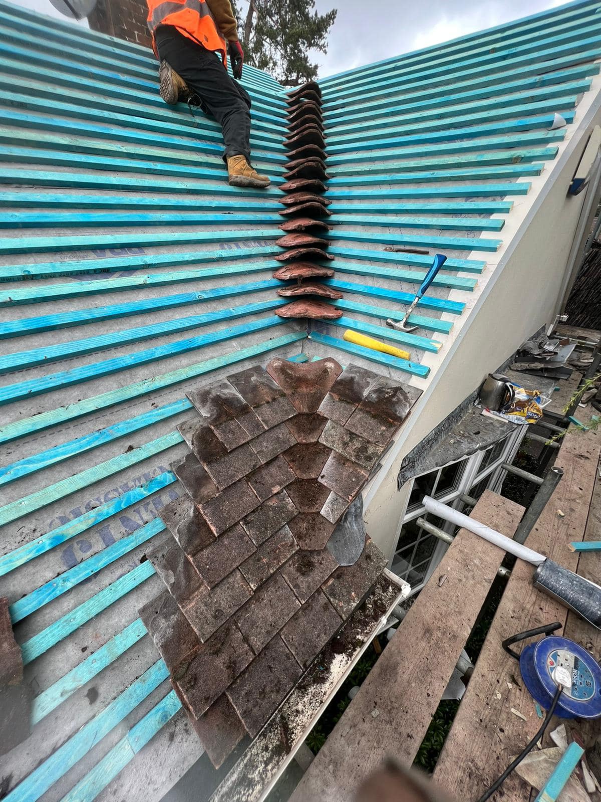 Roof survey in Kensington