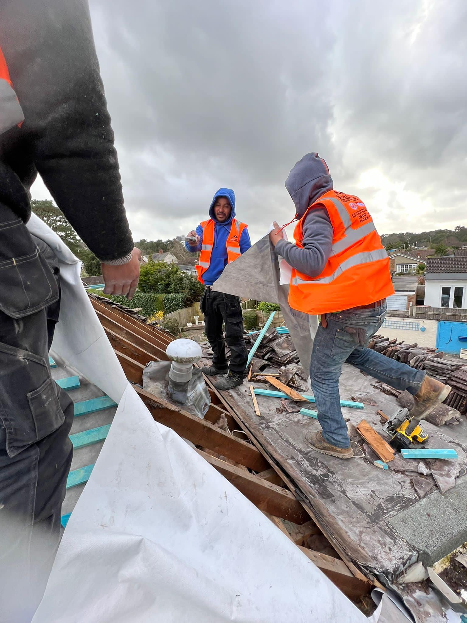 EPDM rubber roof in Stratford