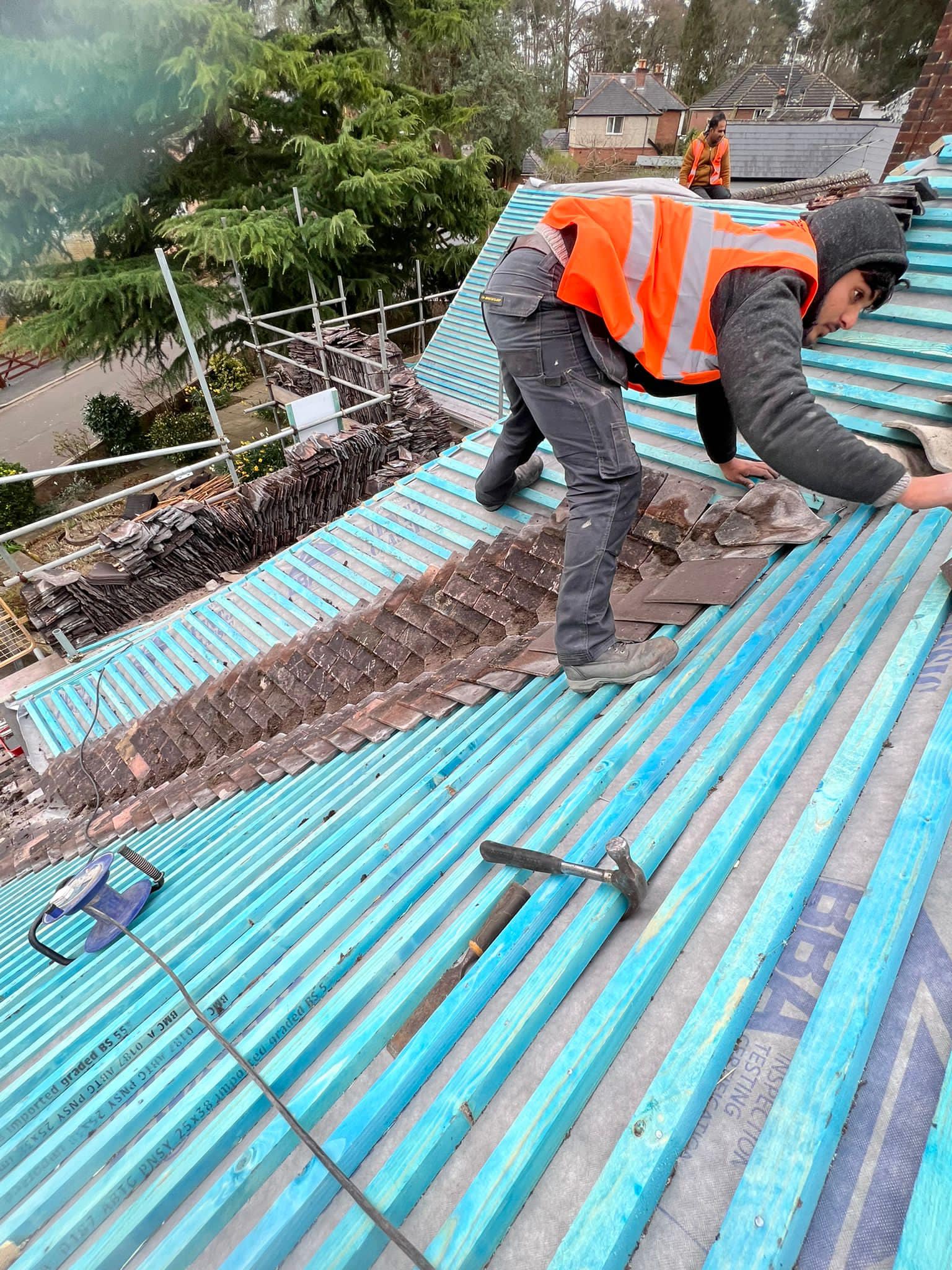 Roof repair completed in Bermondsey, South London