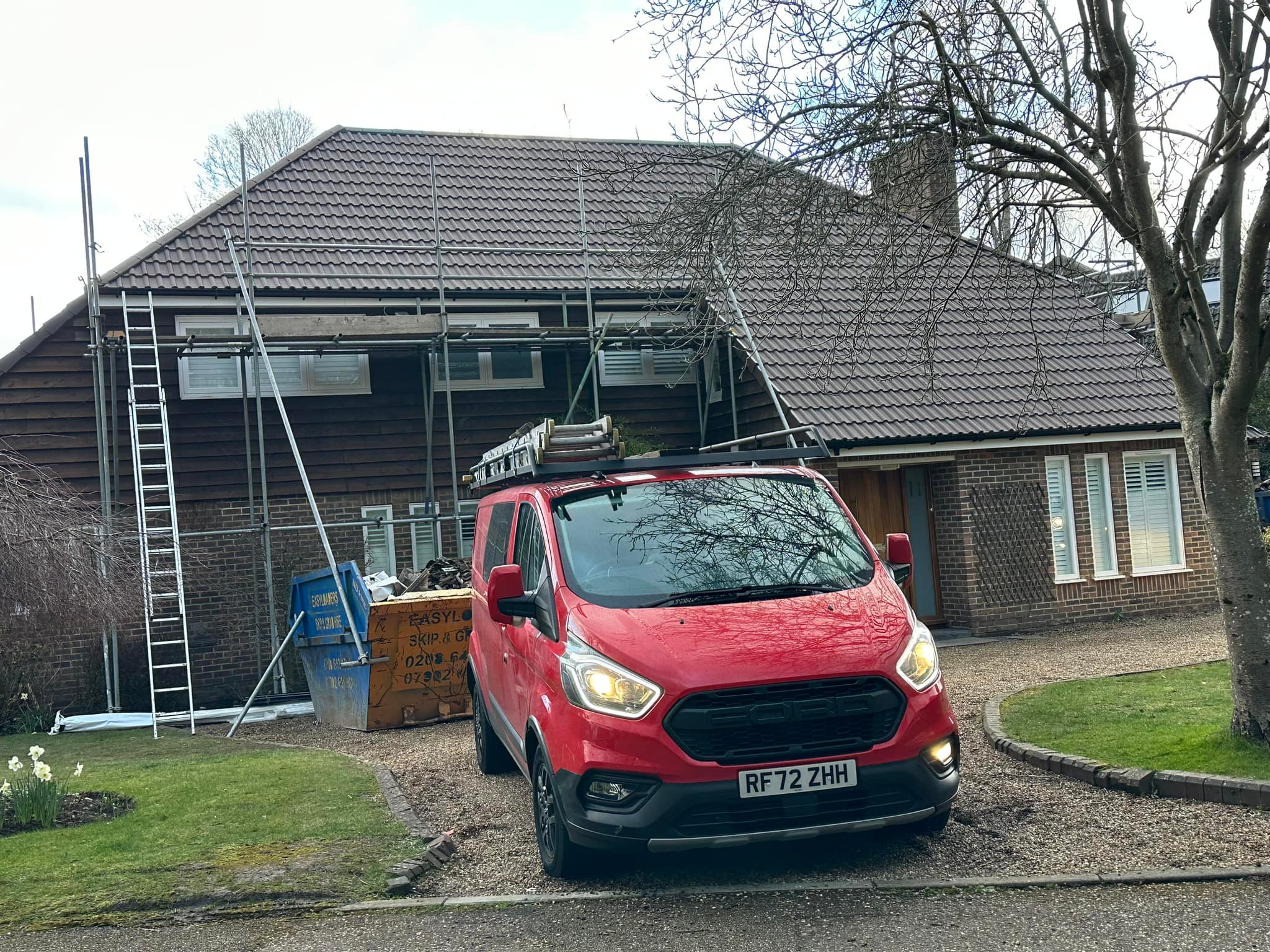 Commercial roof restoration in Canary Wharf