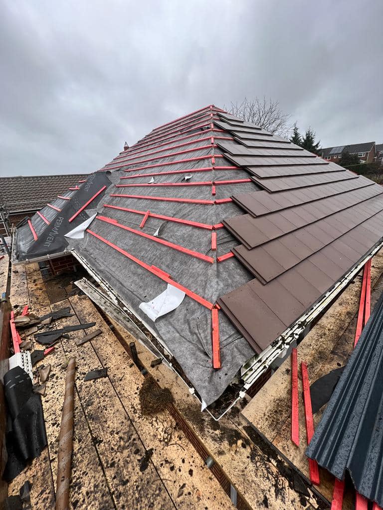 Storm damage repair in Battersea