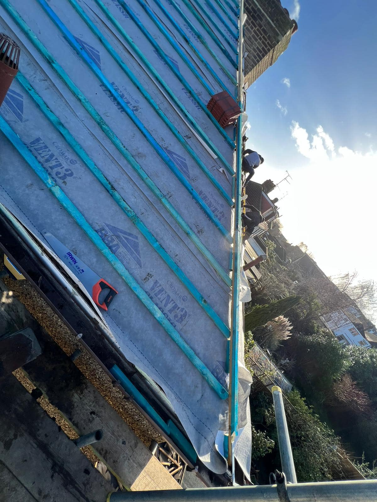 Flat roof coating in Brixton