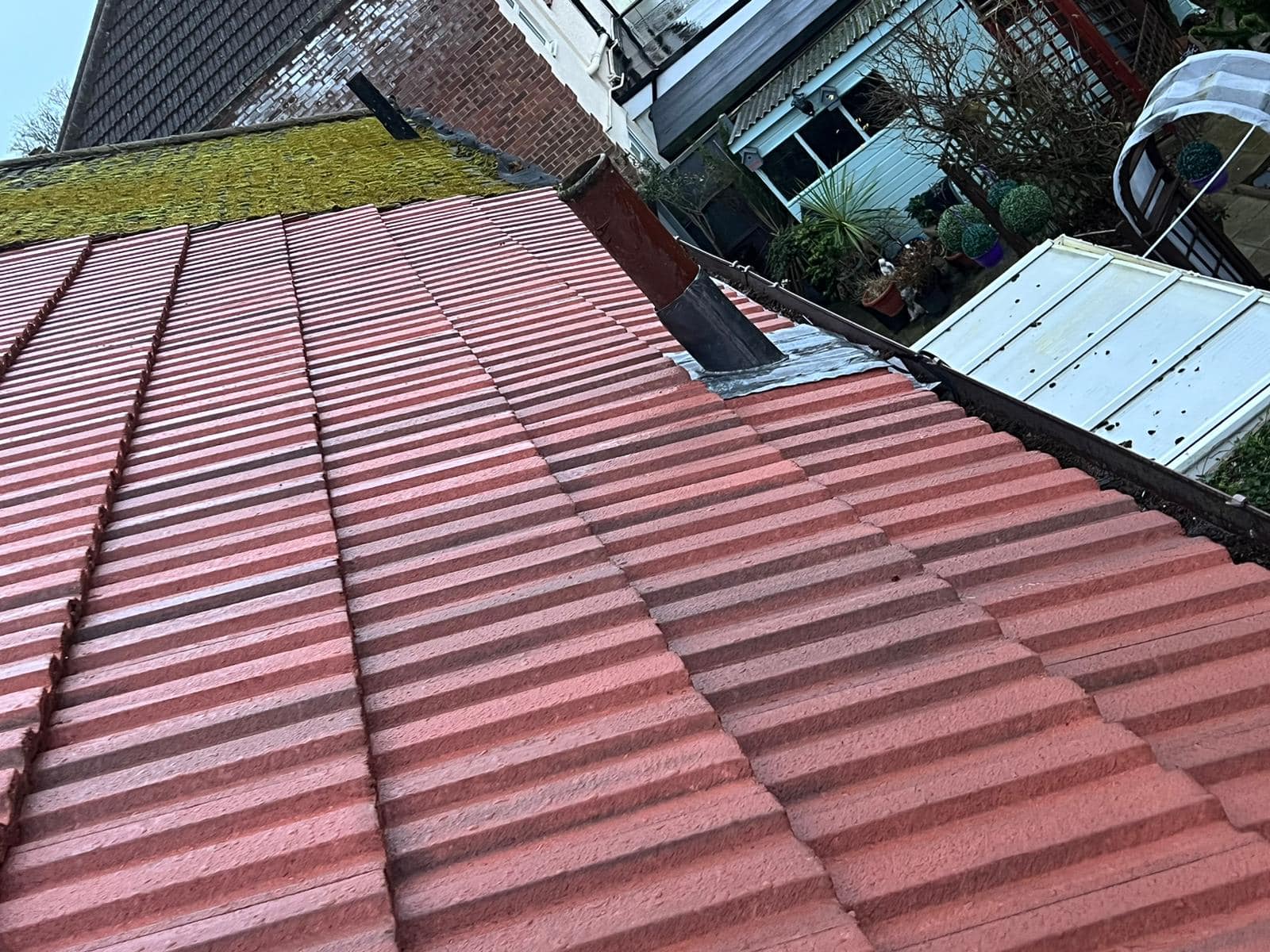 GRP fibreglass roof in Peckham