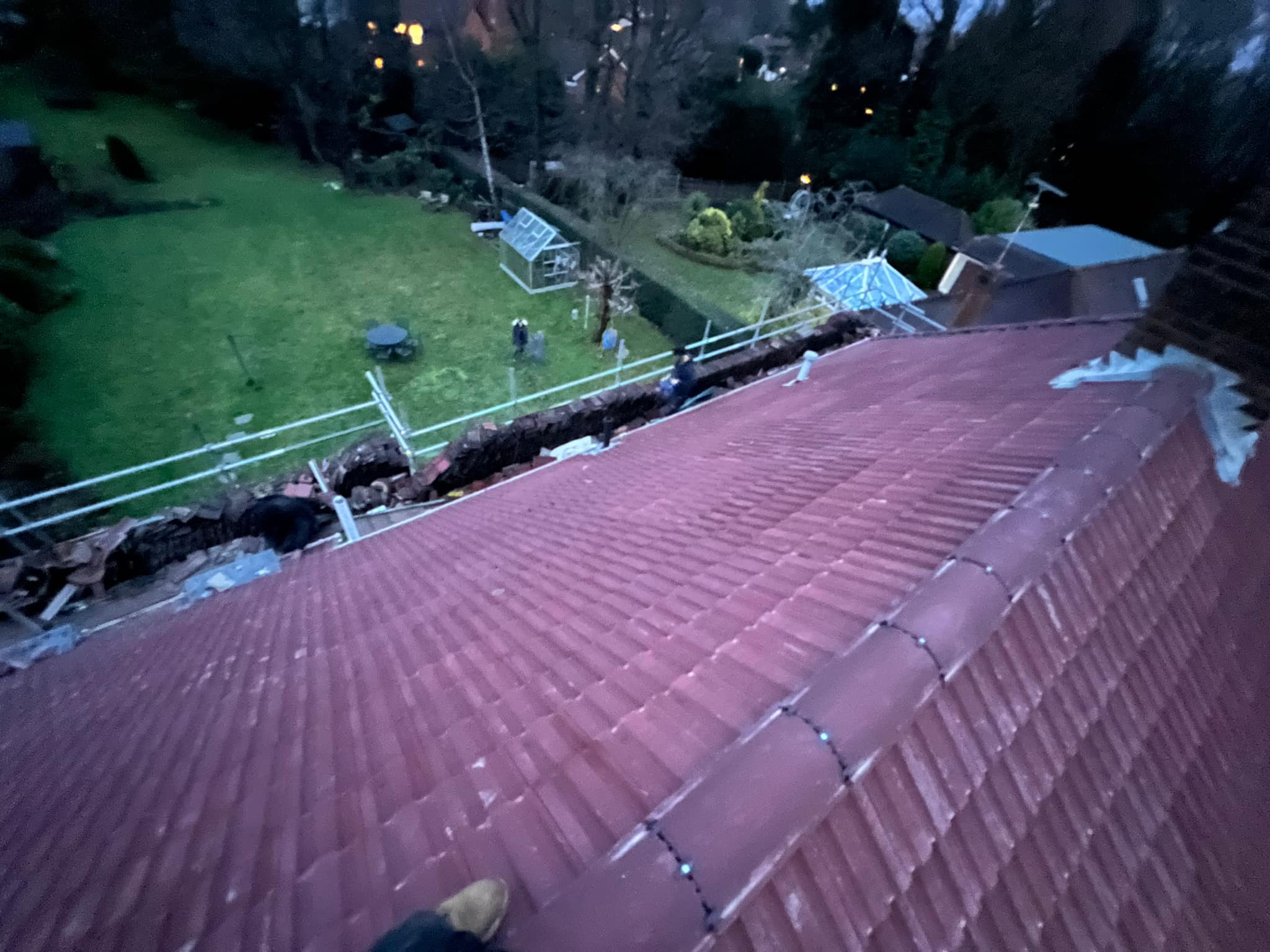 GRP fibreglass roof in Peckham