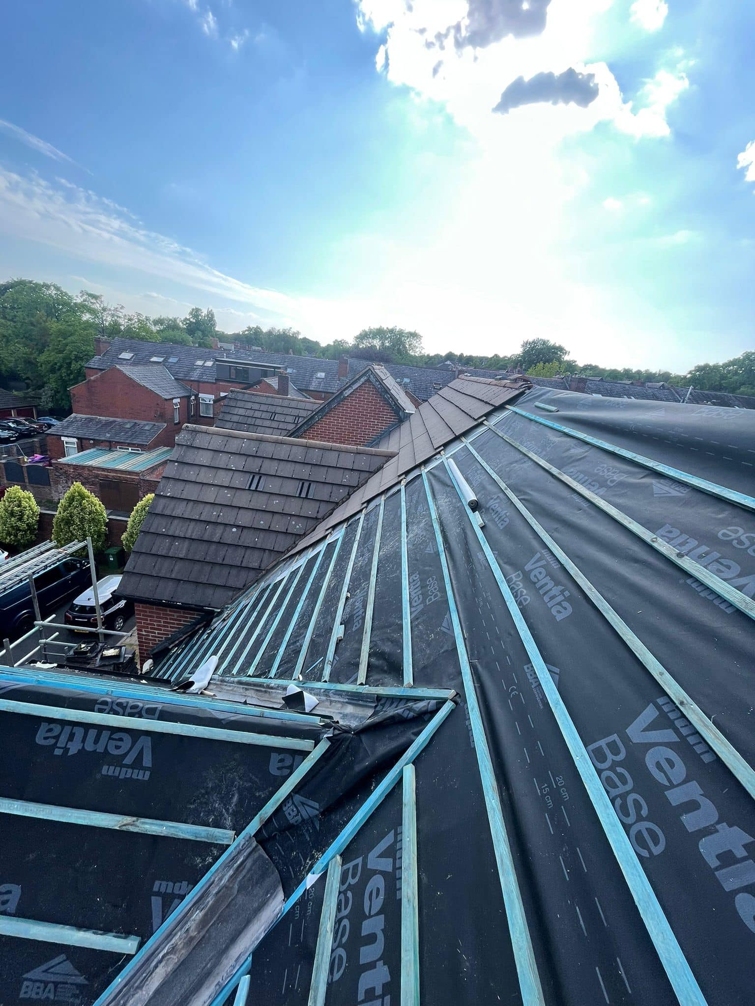 Roof survey in Kensington
