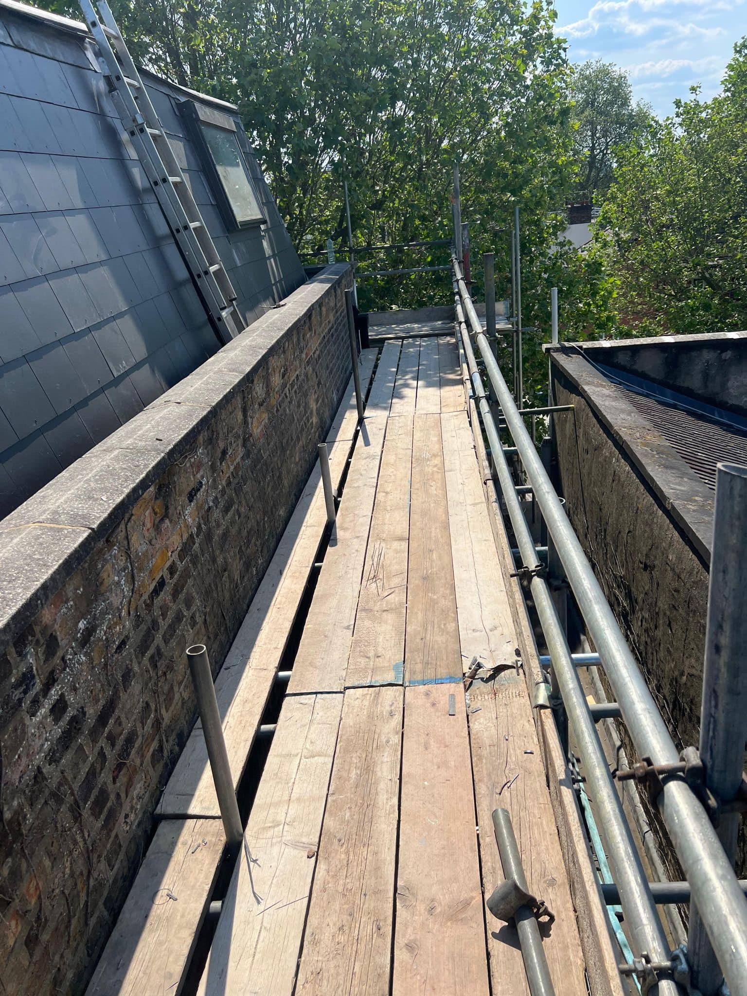 Roof survey in Kensington