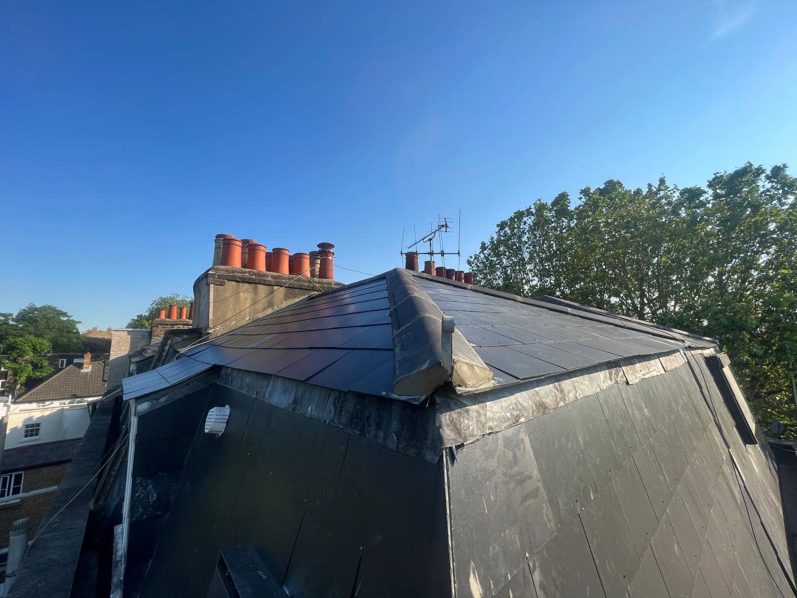 Chimney repointing in Islington