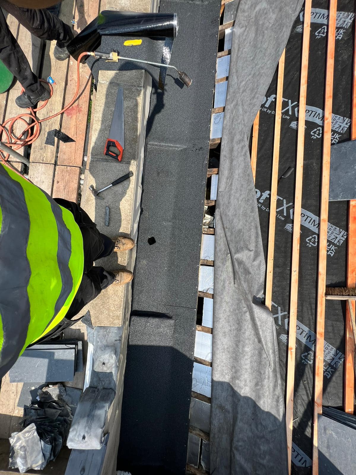 Zinc roofing in Shoreditch