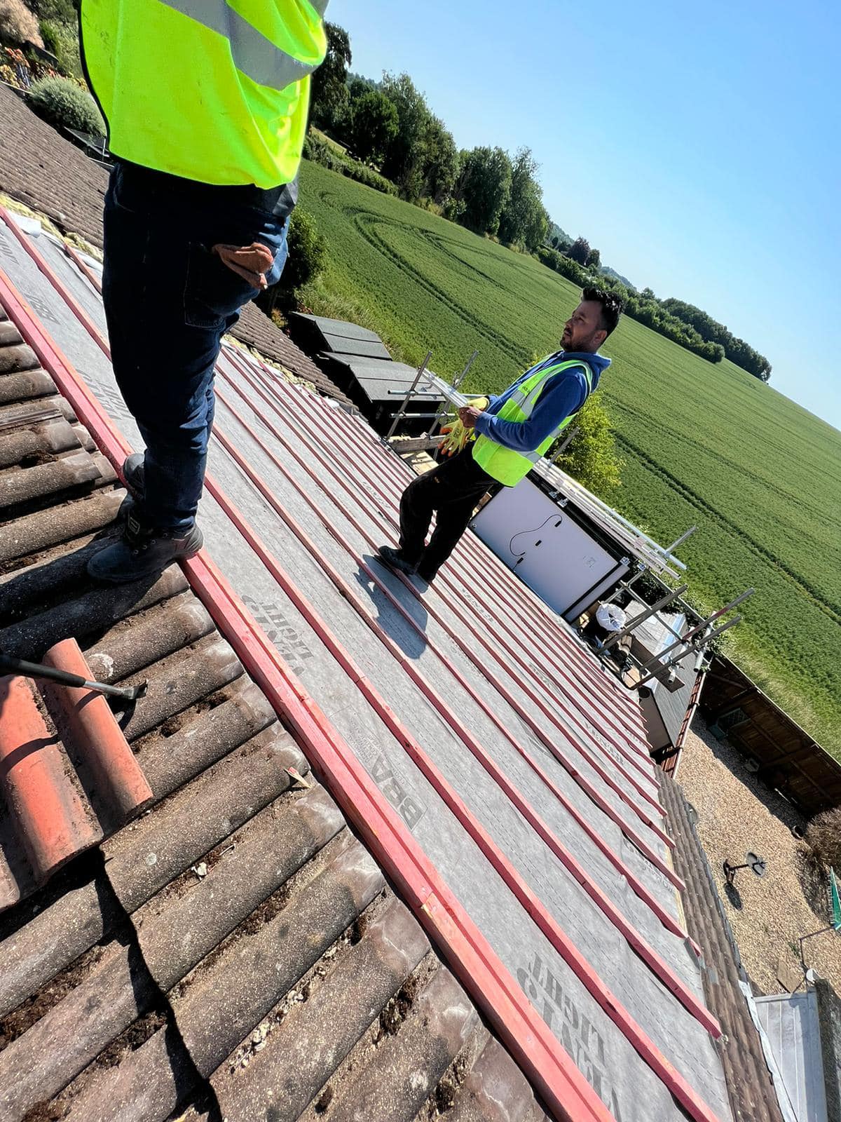 EPDM rubber roof in Stratford