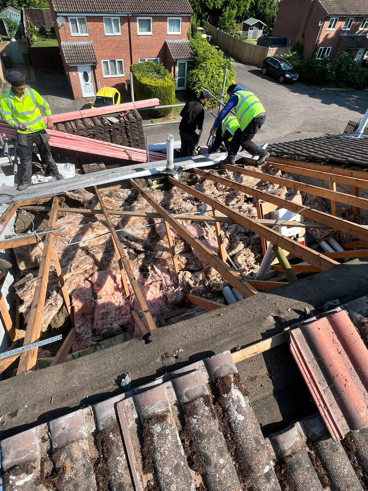 GRP fibreglass roof in Peckham