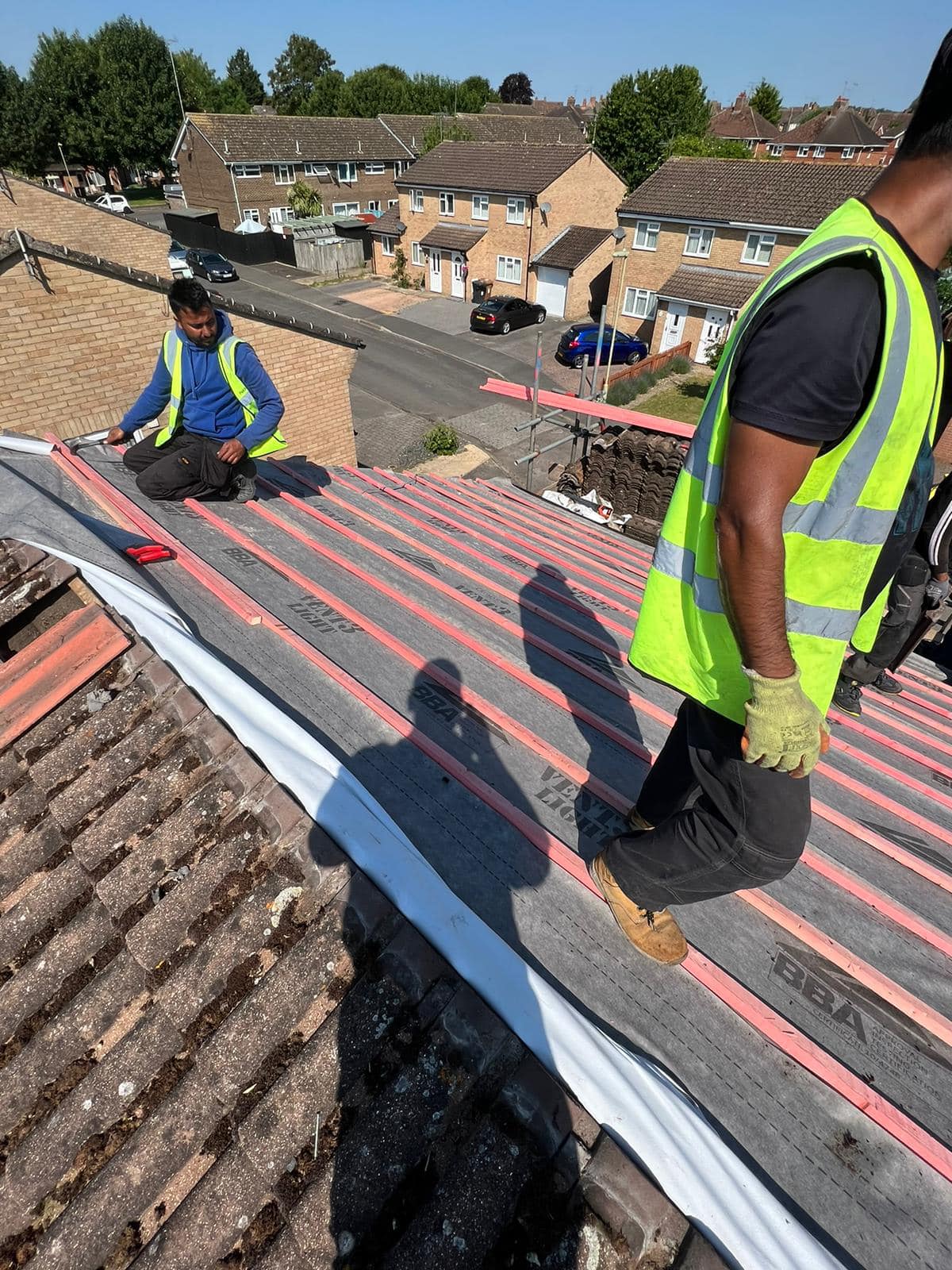 EPDM rubber roof in Stratford