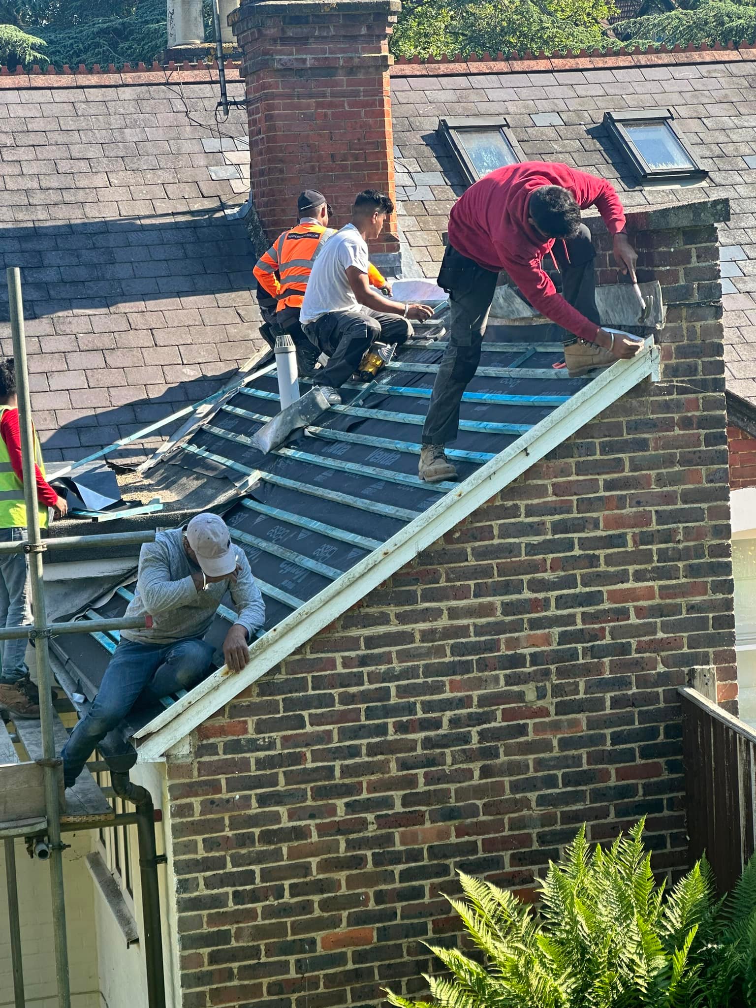 Flat roof coating in Brixton
