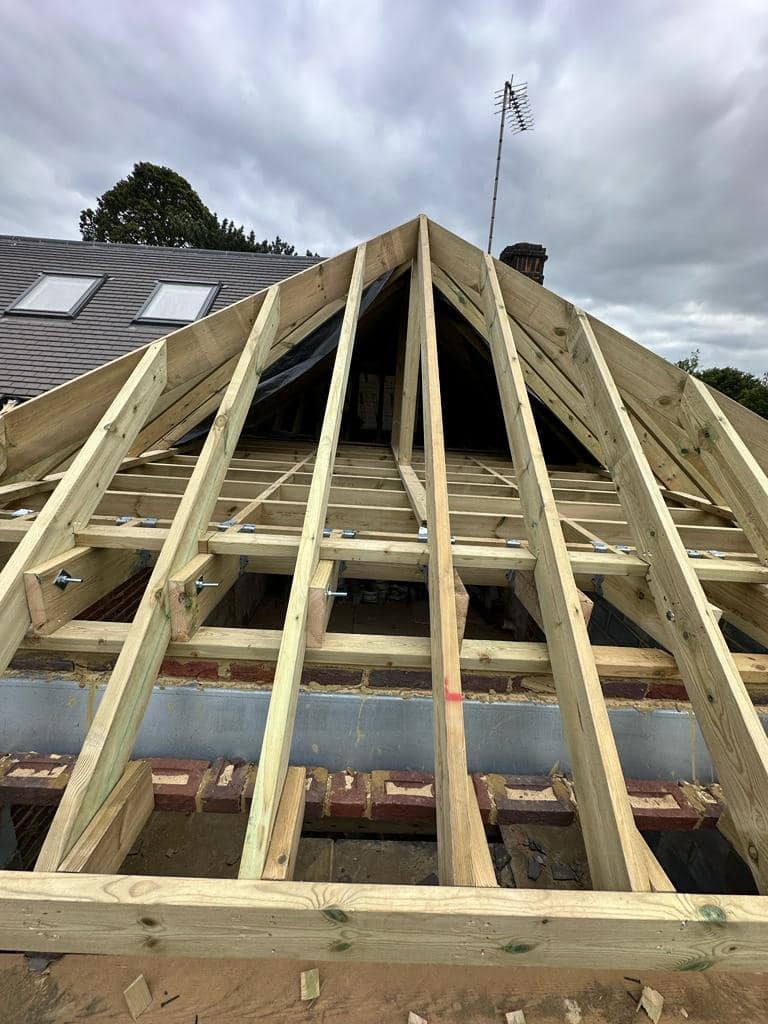 Storm damage repair in Battersea