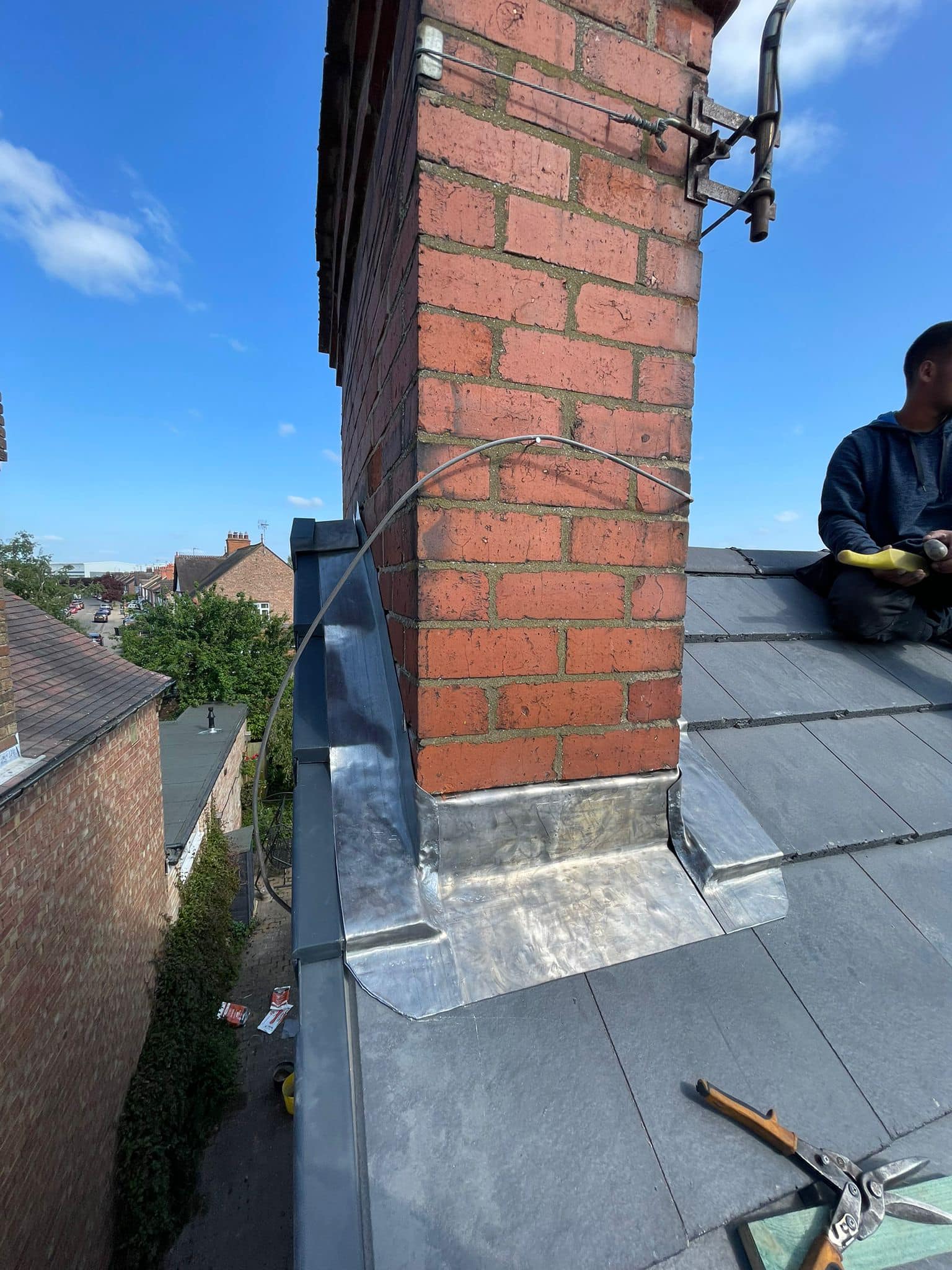 GRP fibreglass roof in Peckham