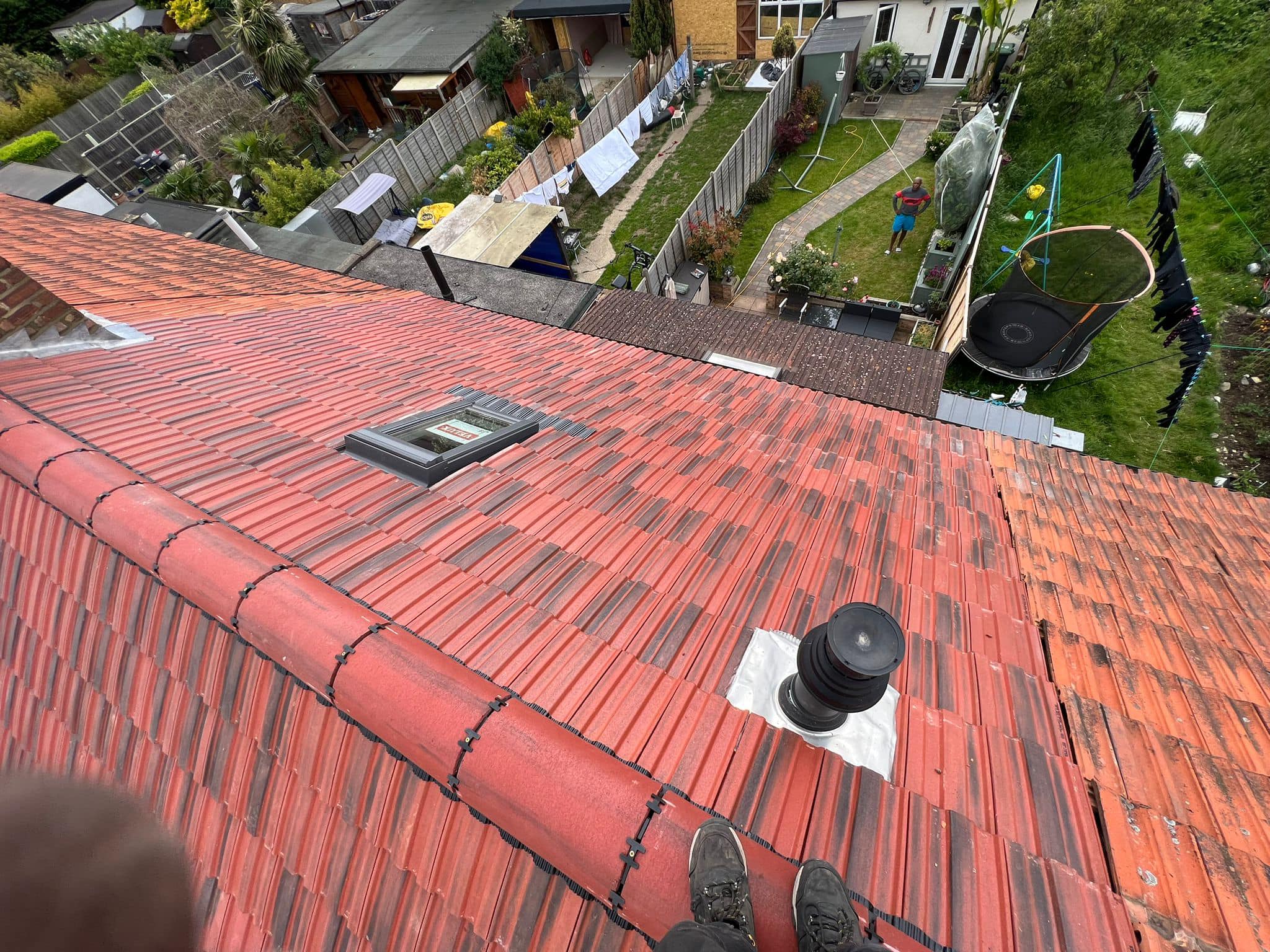 Flat roof replacement in Croydon