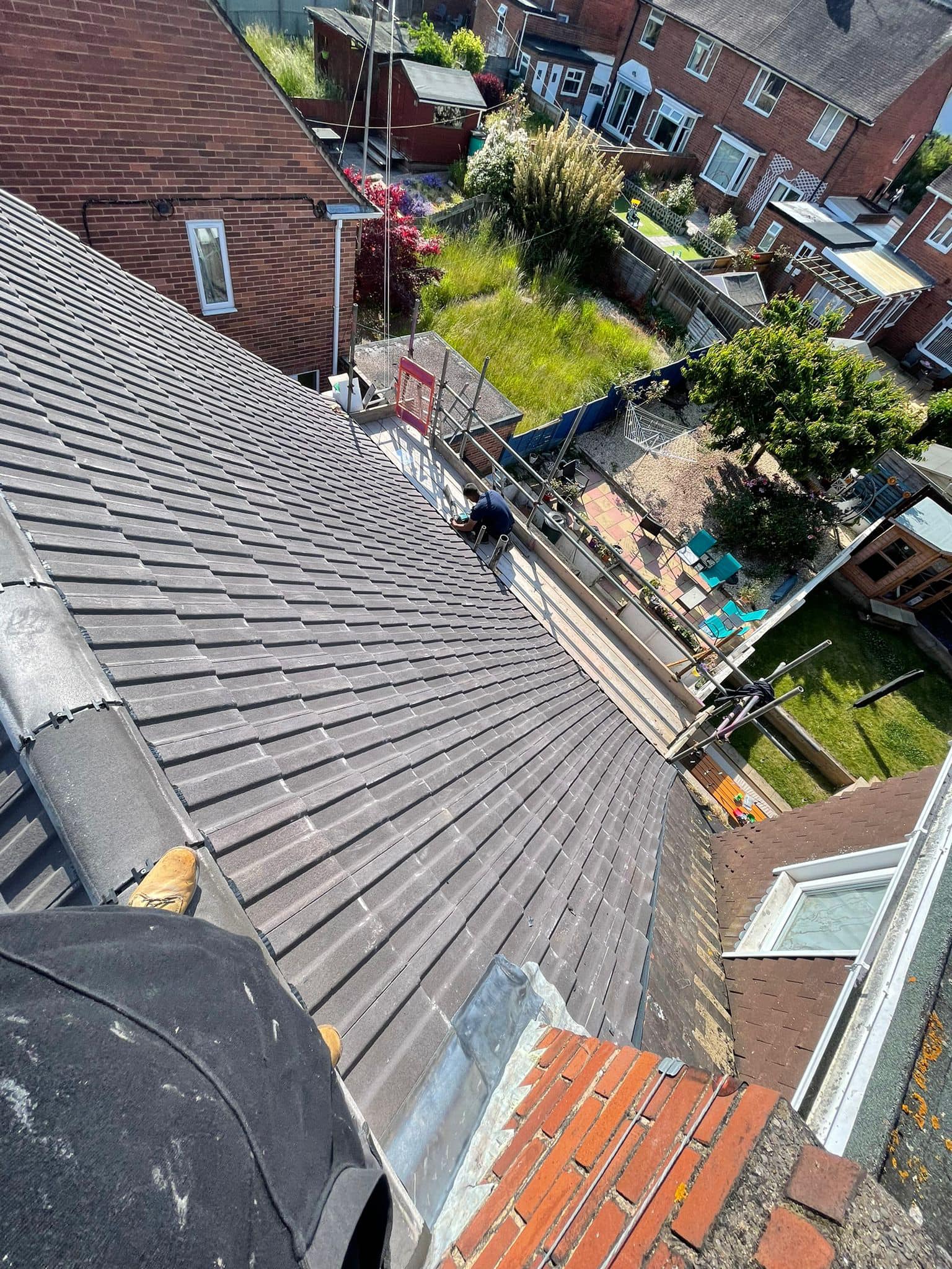 Storm damage repair in Battersea