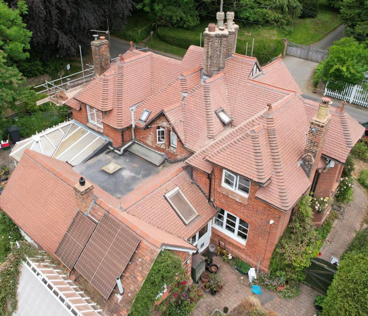 Storm damage repair in Battersea