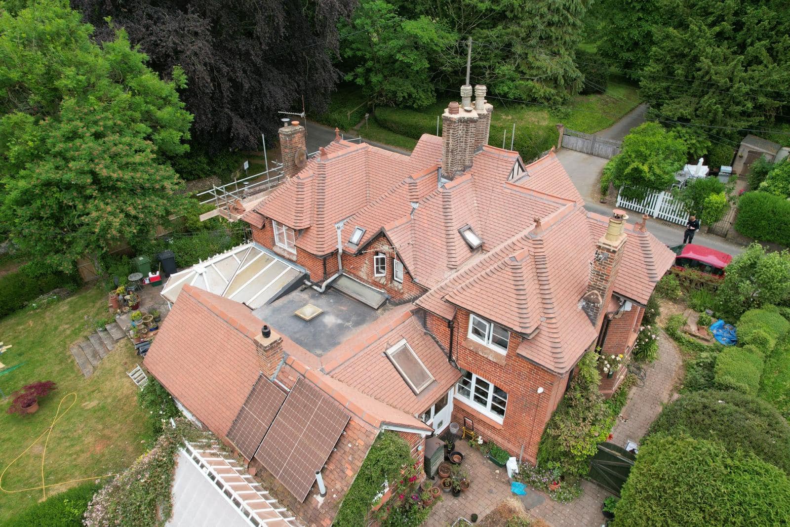 Storm damage repair in Battersea