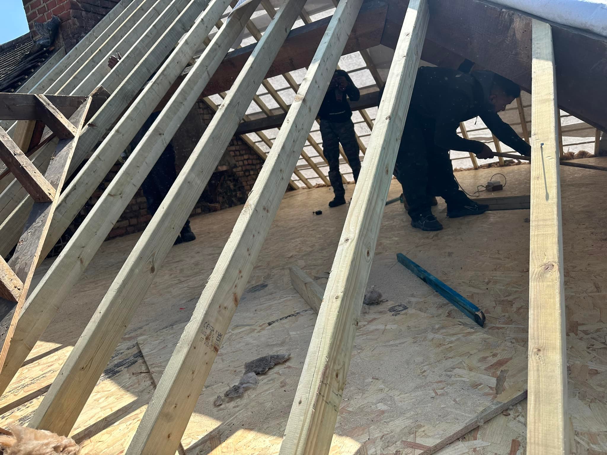 Lead flashing in Westminster