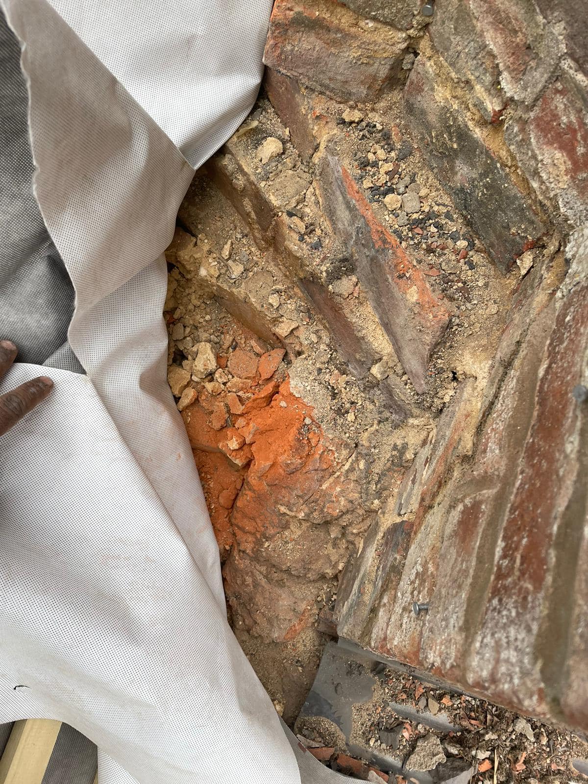 Lead flashing in Westminster