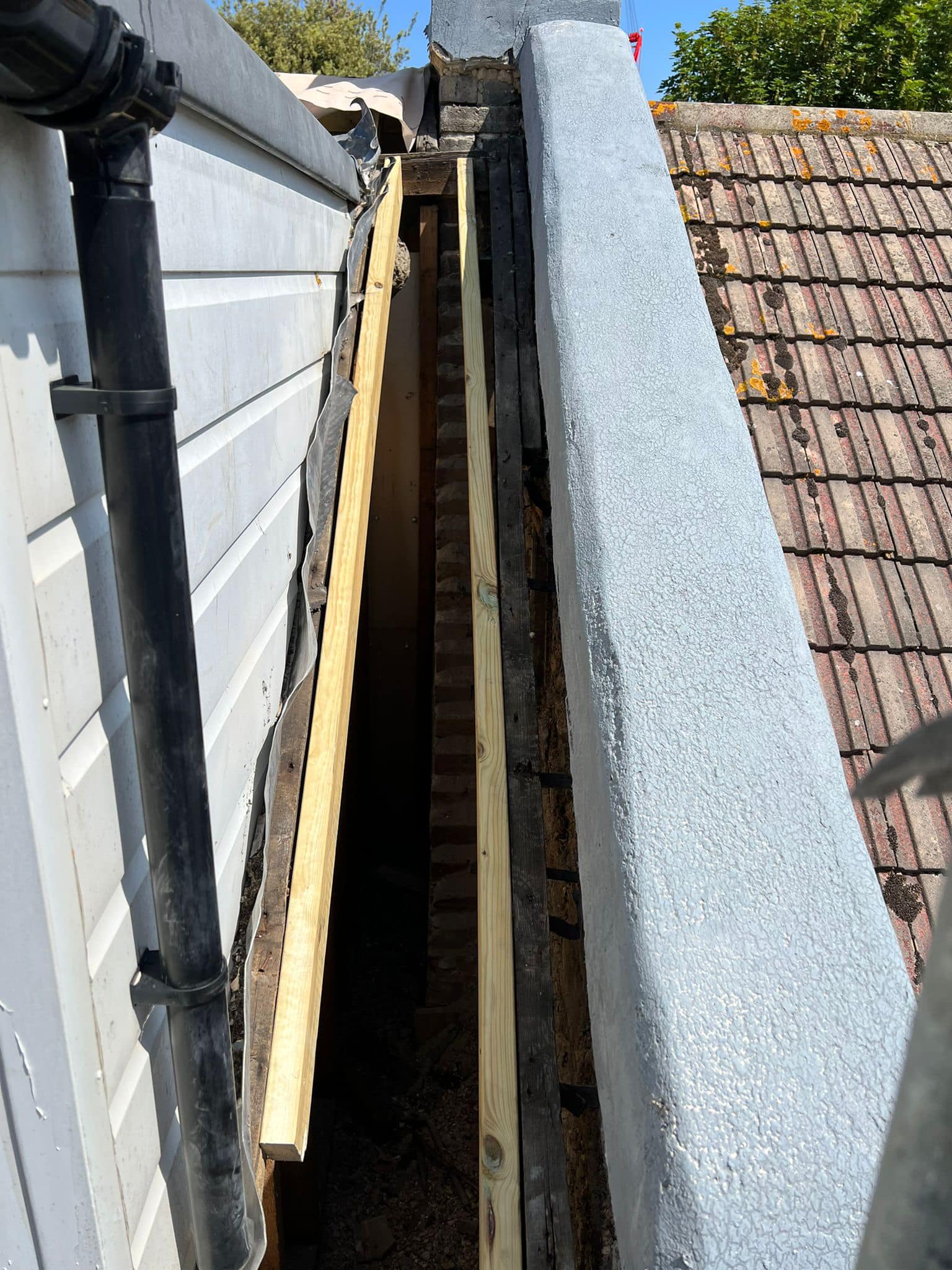 Storm damage repair in Battersea