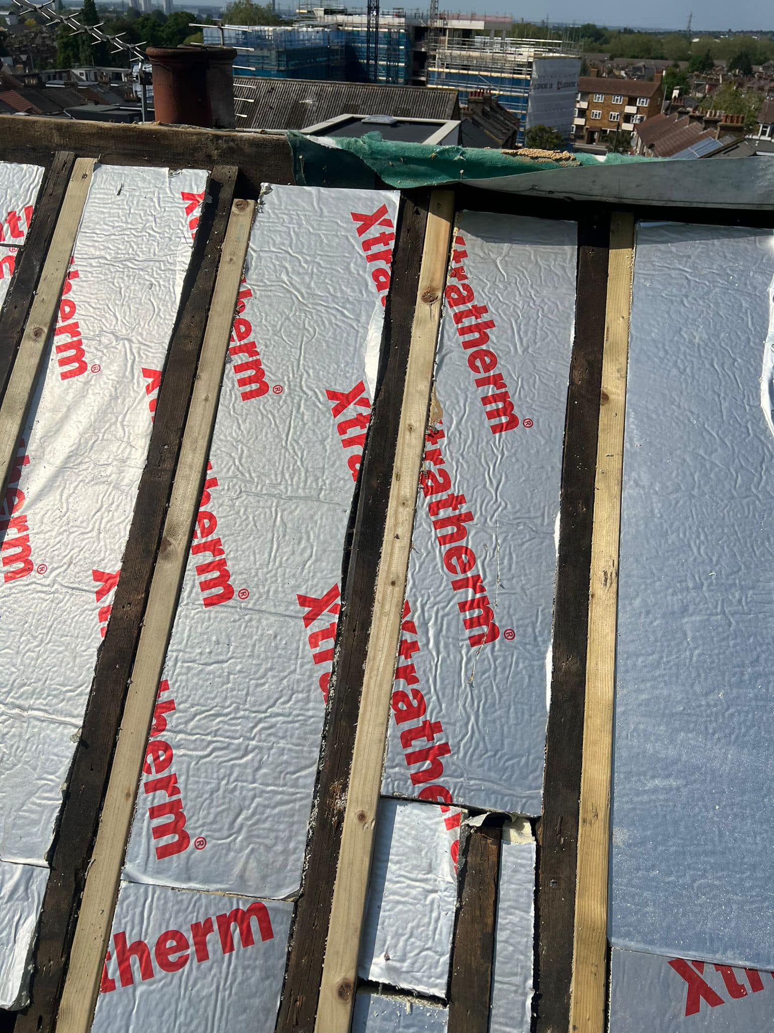 Storm damage repair in Battersea