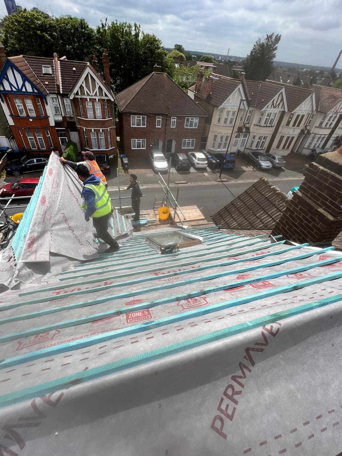 Flat roof coating in Brixton