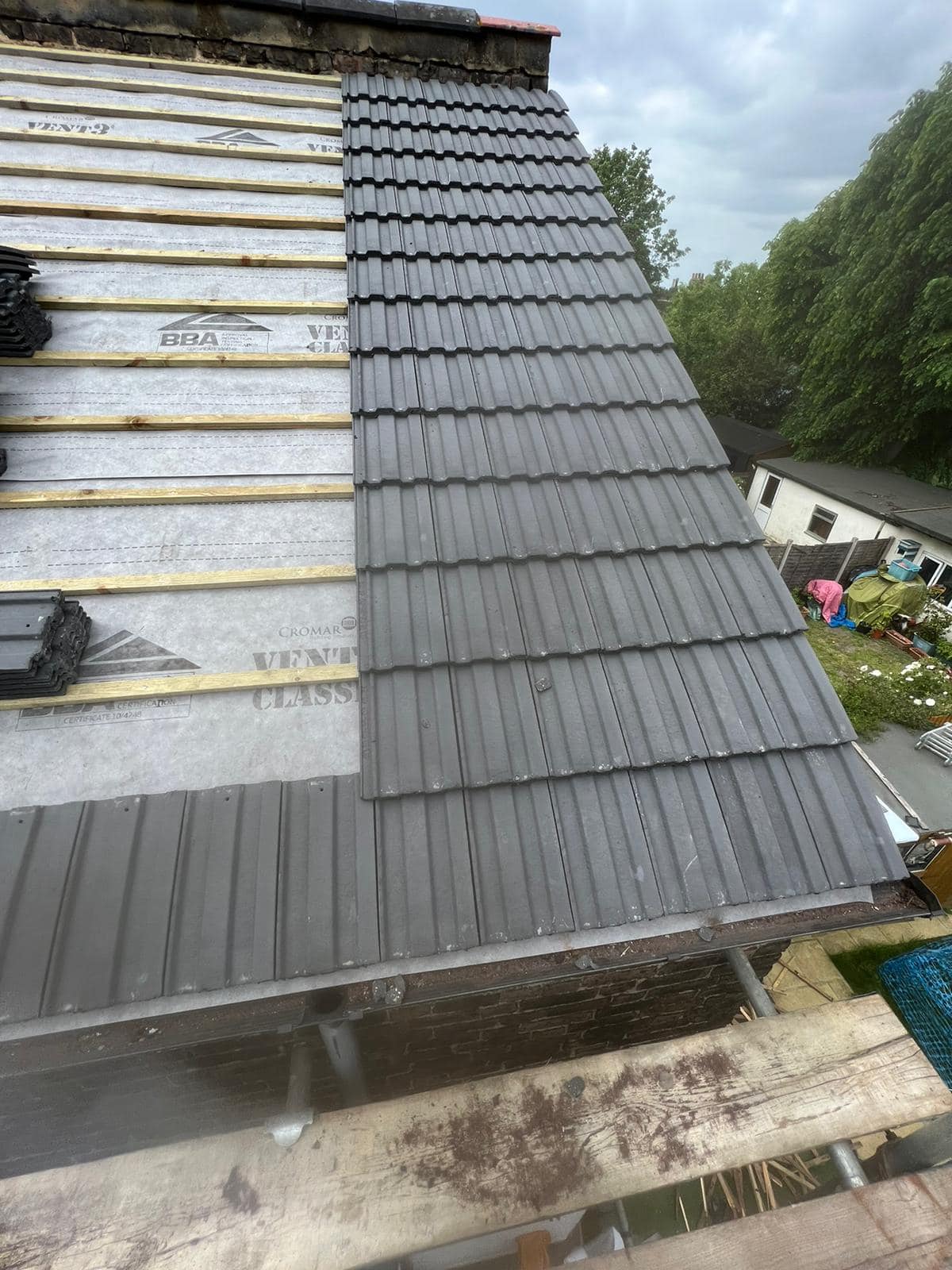 Flat roof coating in Brixton