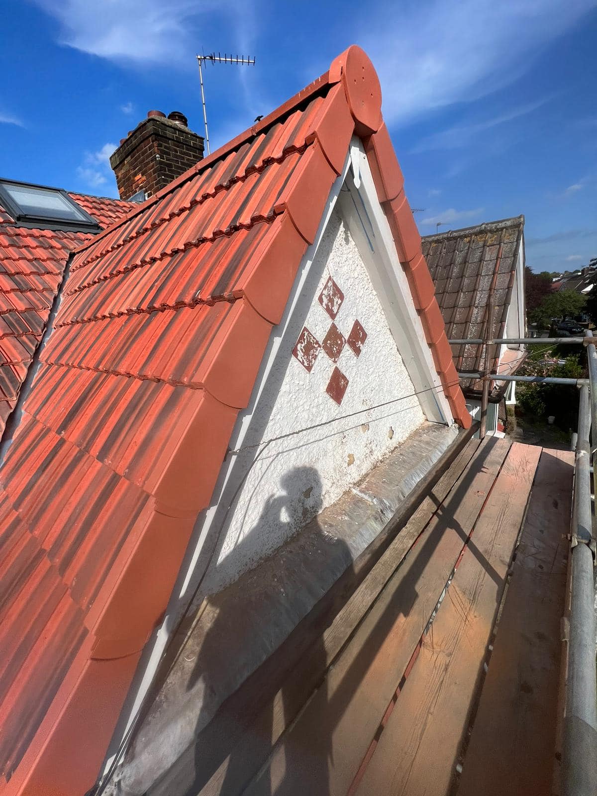 GRP fibreglass roof in Peckham