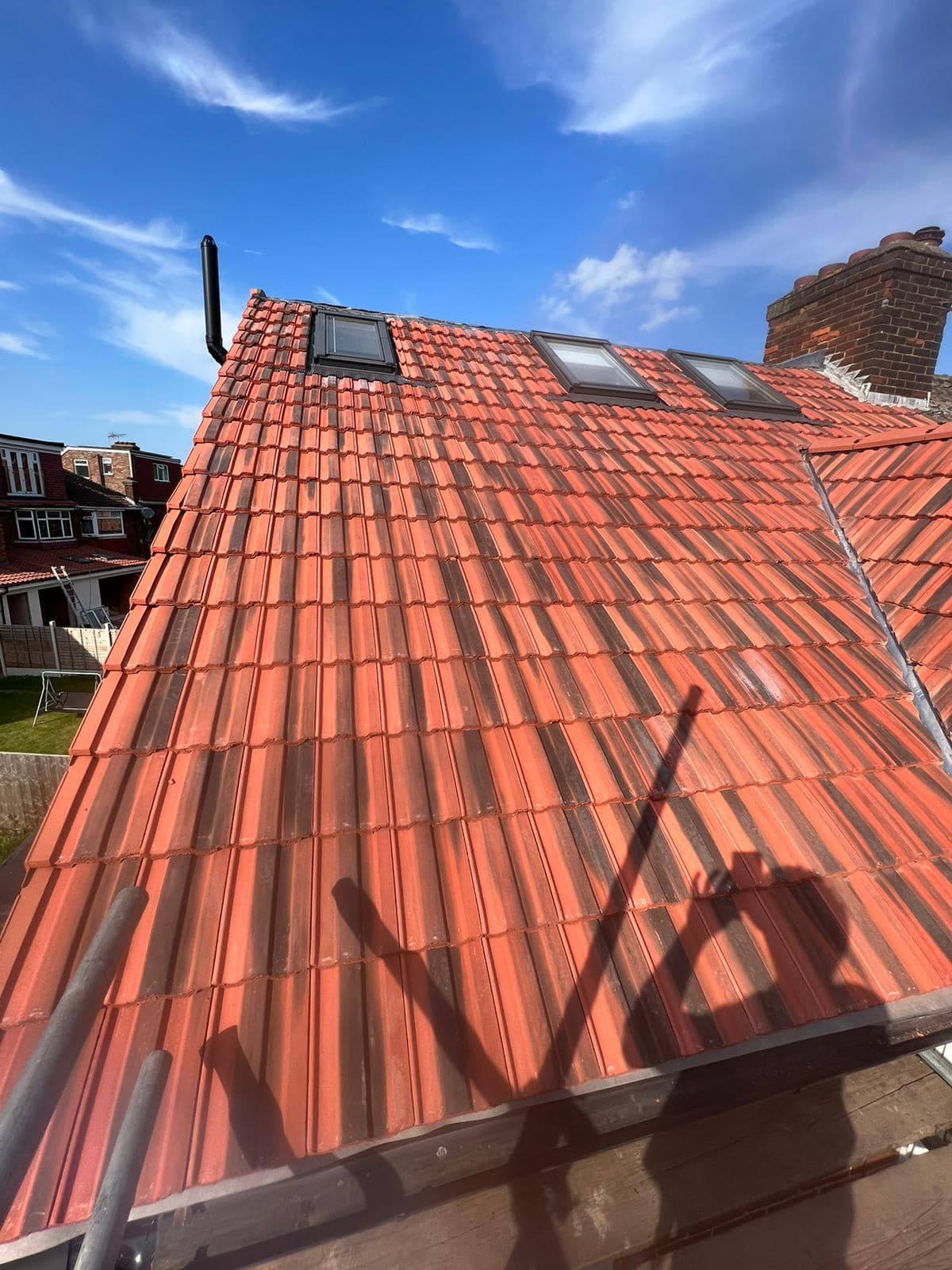 GRP fibreglass roof in Peckham