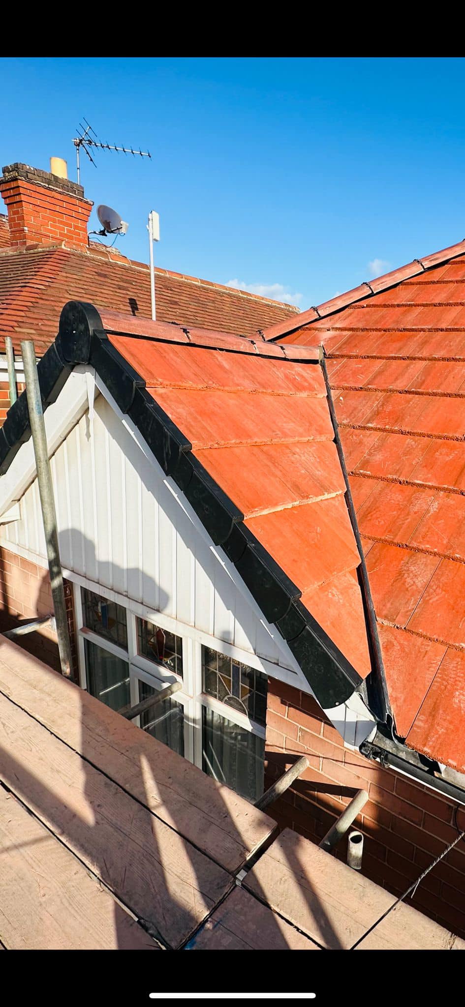 Slate roof restoration in Greenwich