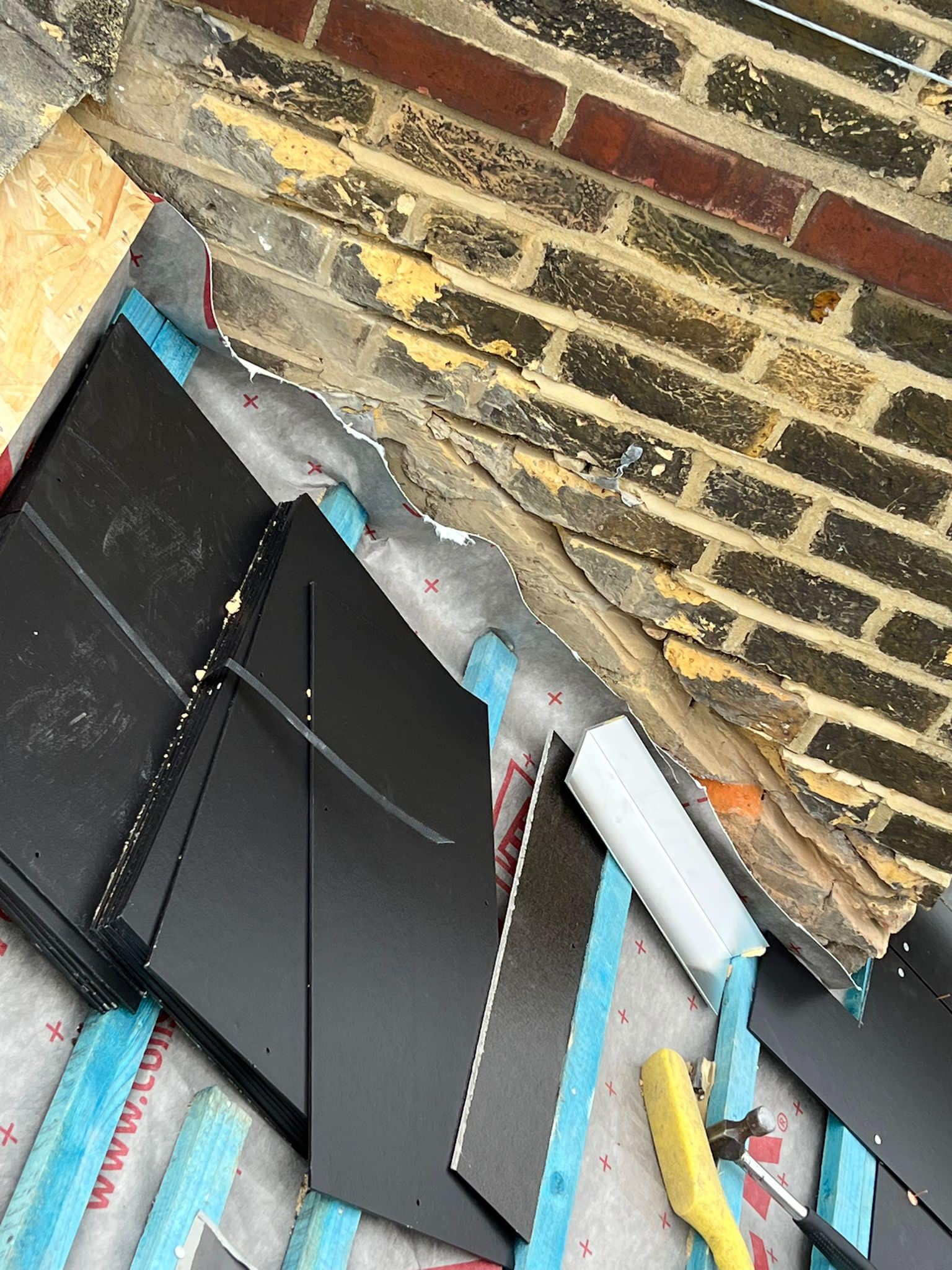 GRP fibreglass roof in Peckham