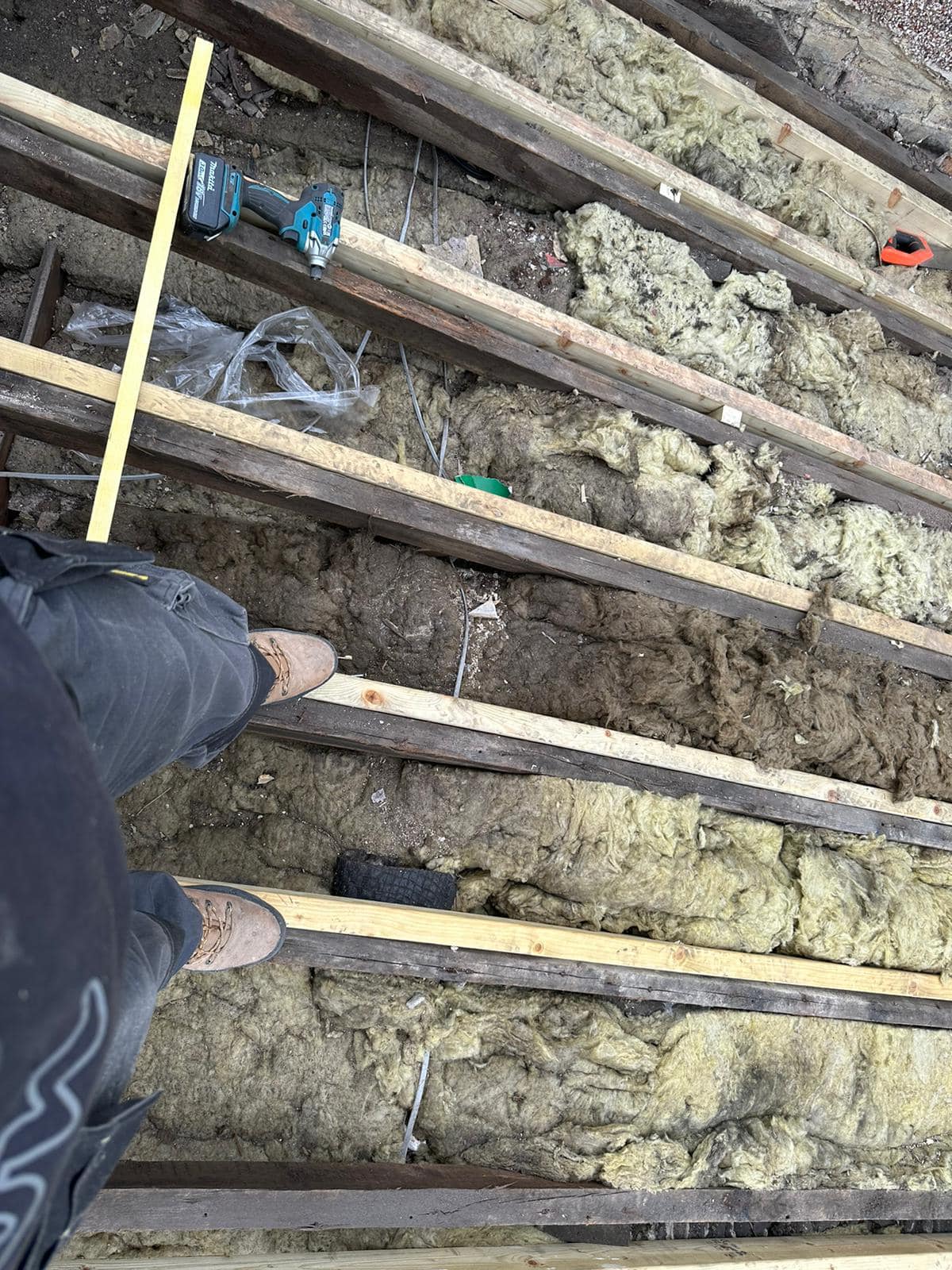 Professional roofers working on a property in London - KS Roof Master