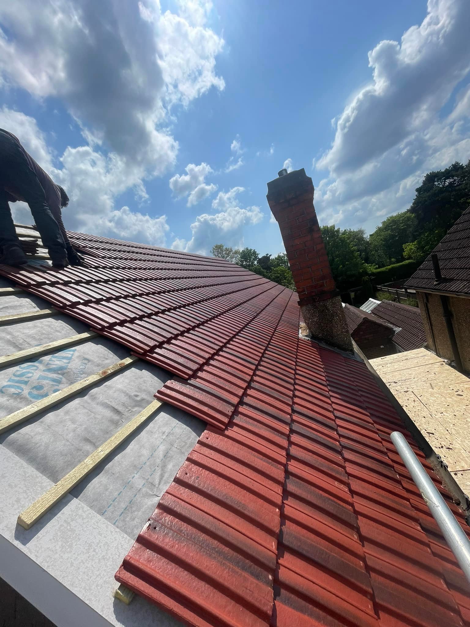 Flat roof coating in Brixton