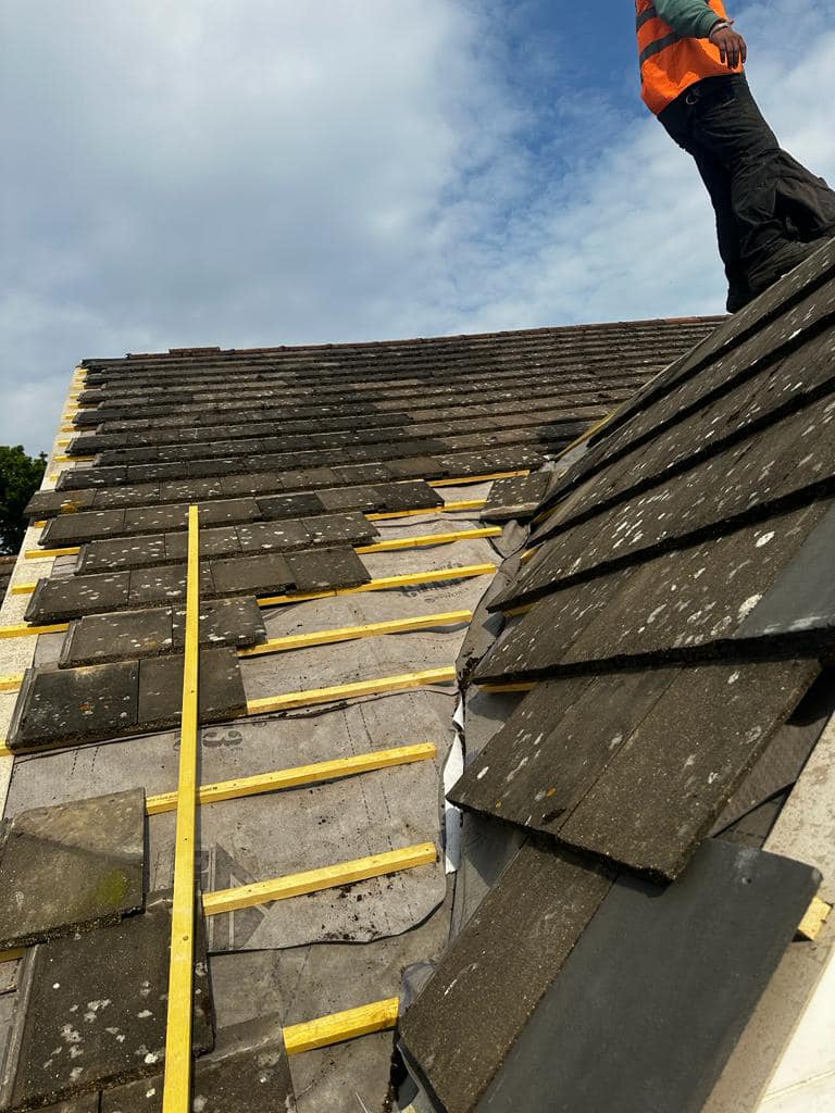 Velux window installation in Hampstead