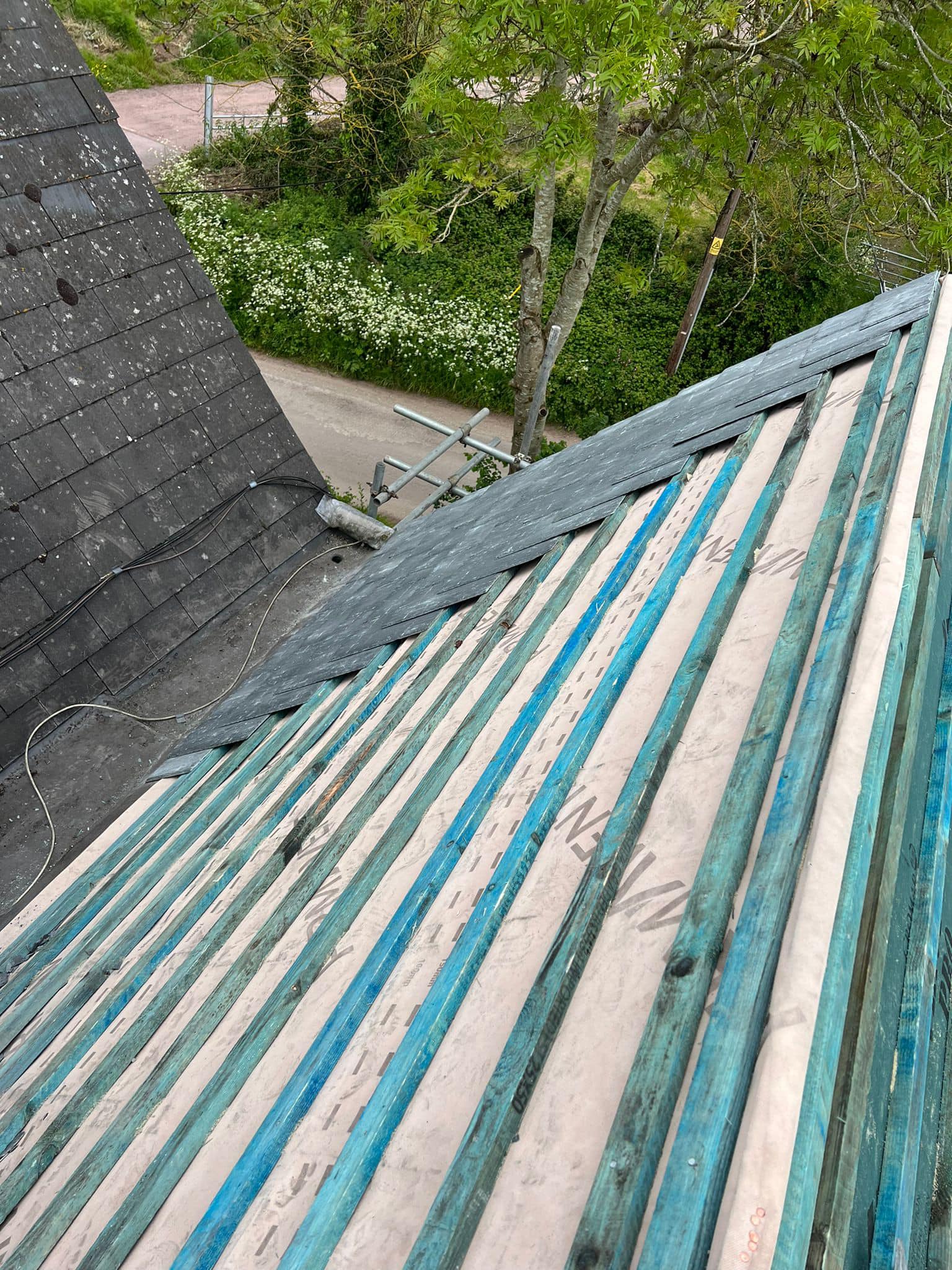 GRP fibreglass roof in Peckham