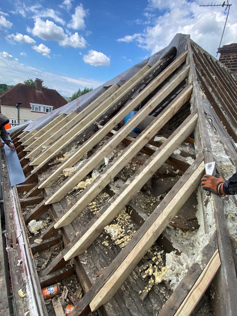 Roof survey in Kensington