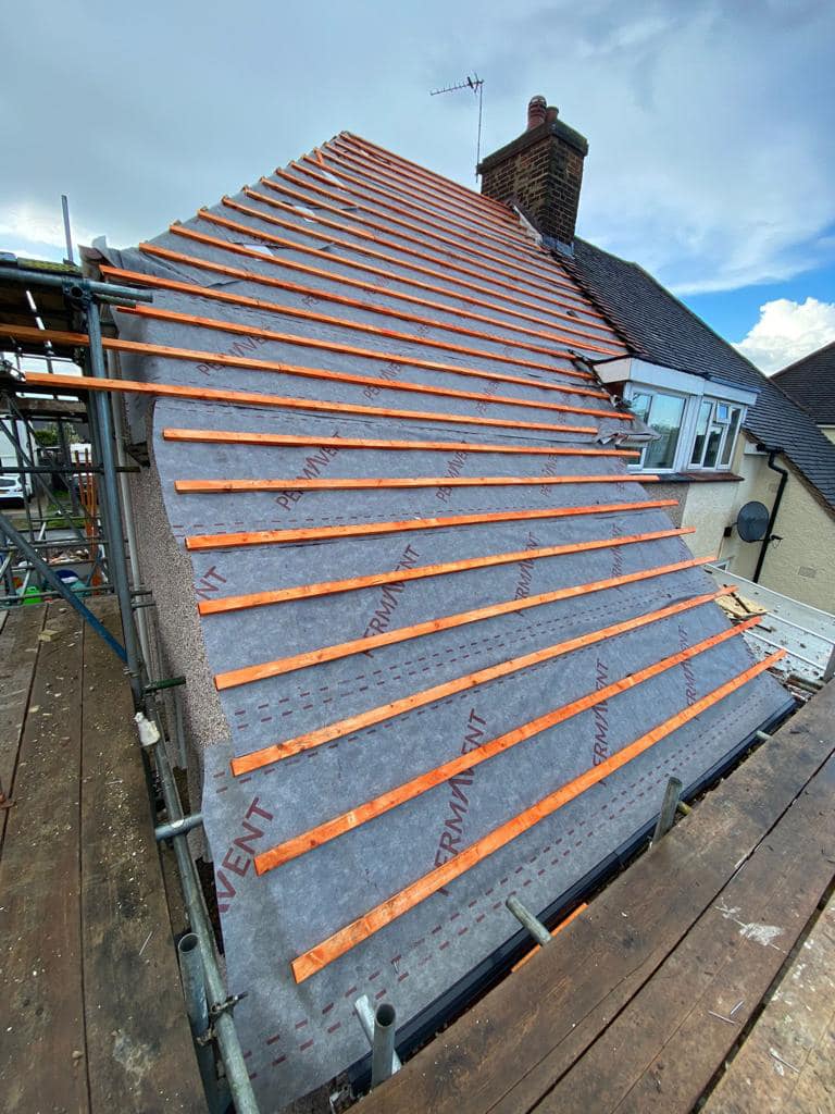Roof repair completed in Bermondsey, South London