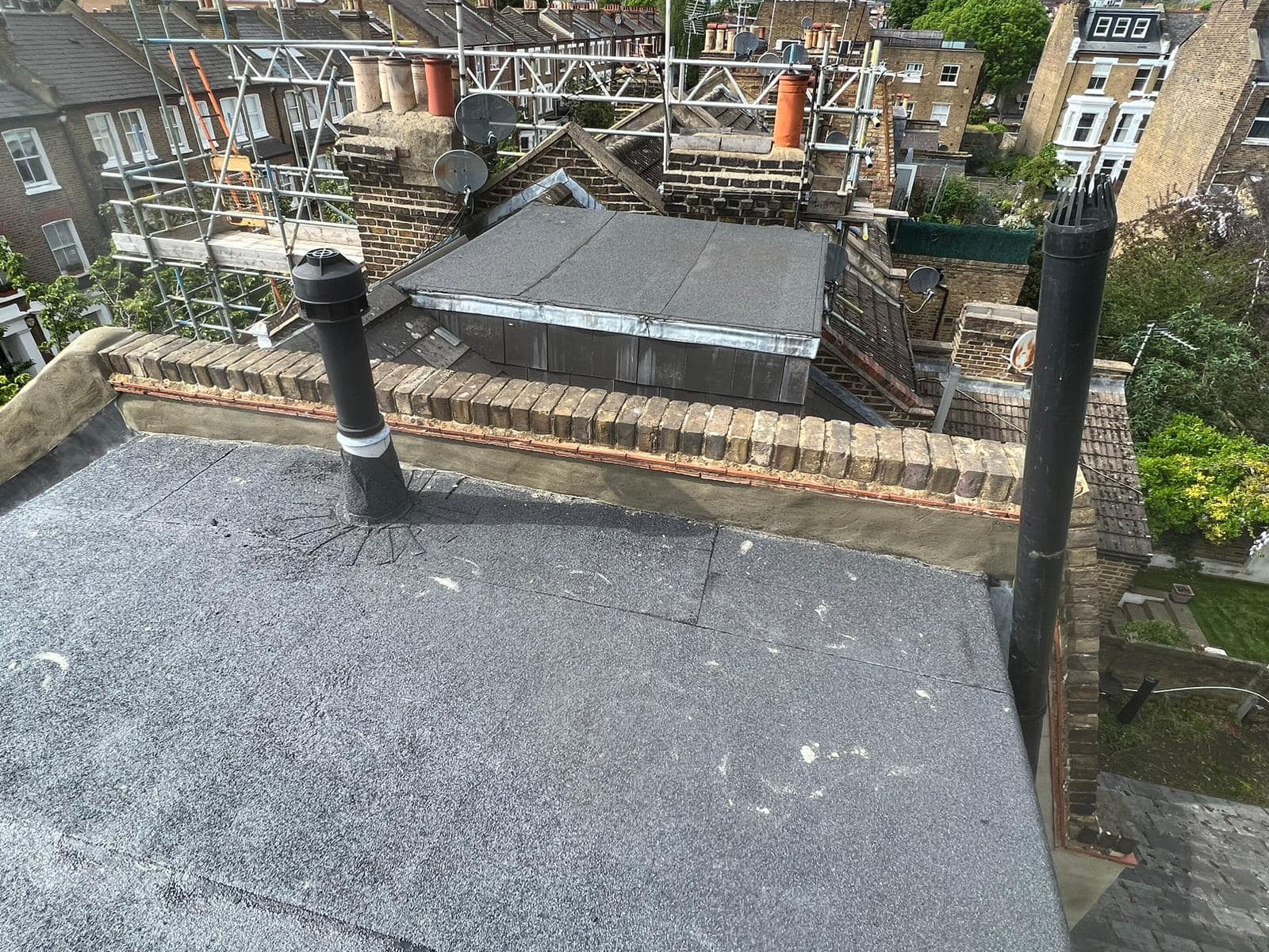 Roof repair completed in Bermondsey, South London